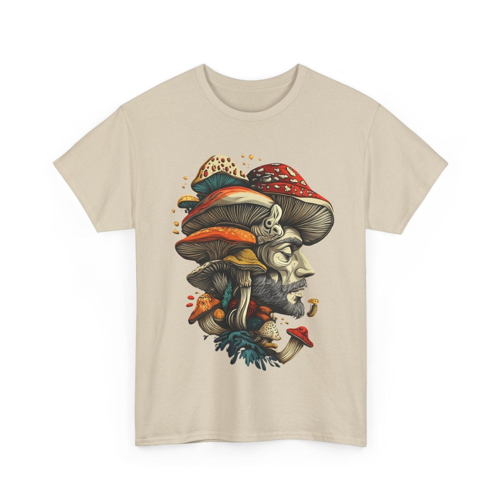 Mushroom Head 6: T-shirt unisex - Image 3