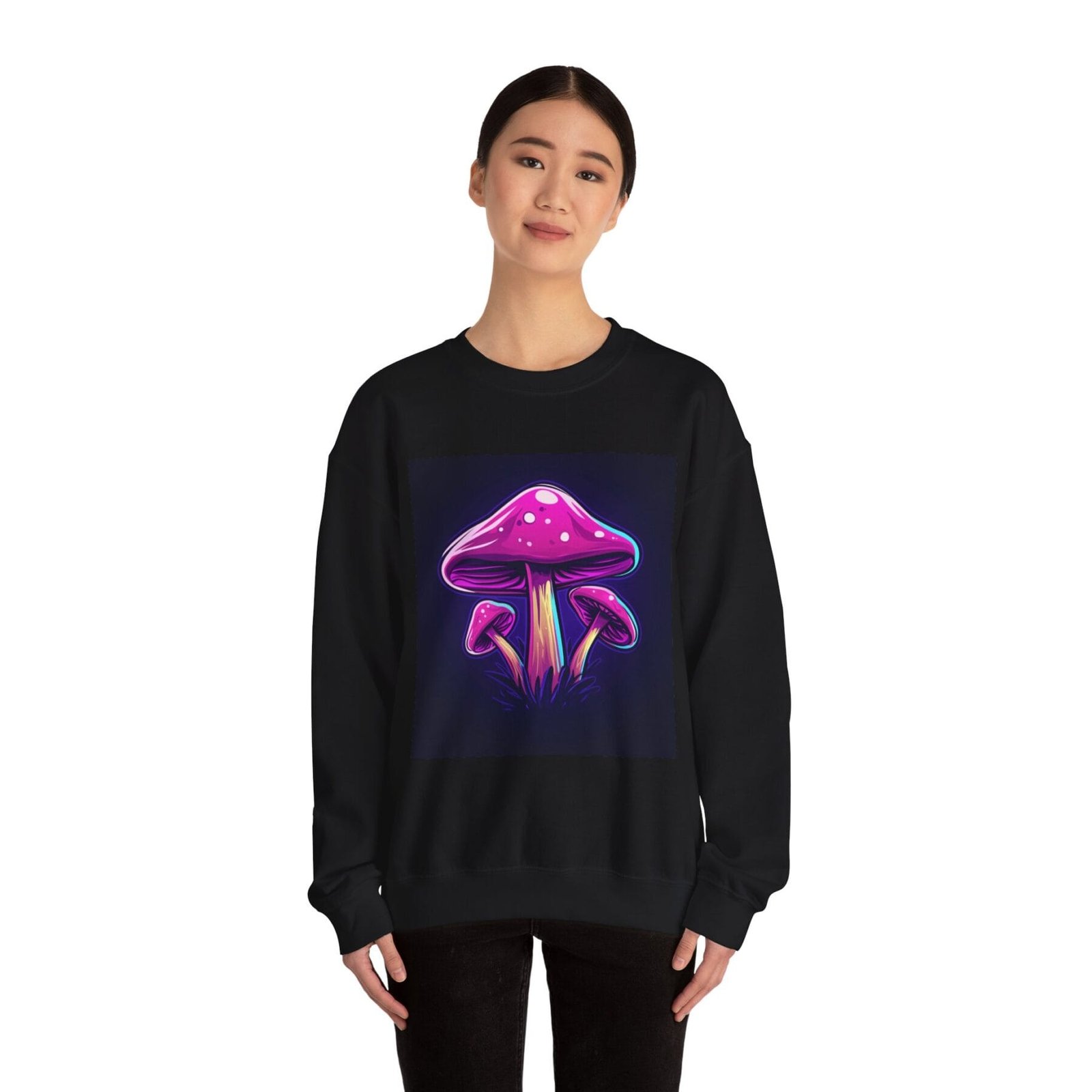 Bluza basic z motywem grzybowym 20 - Image 4