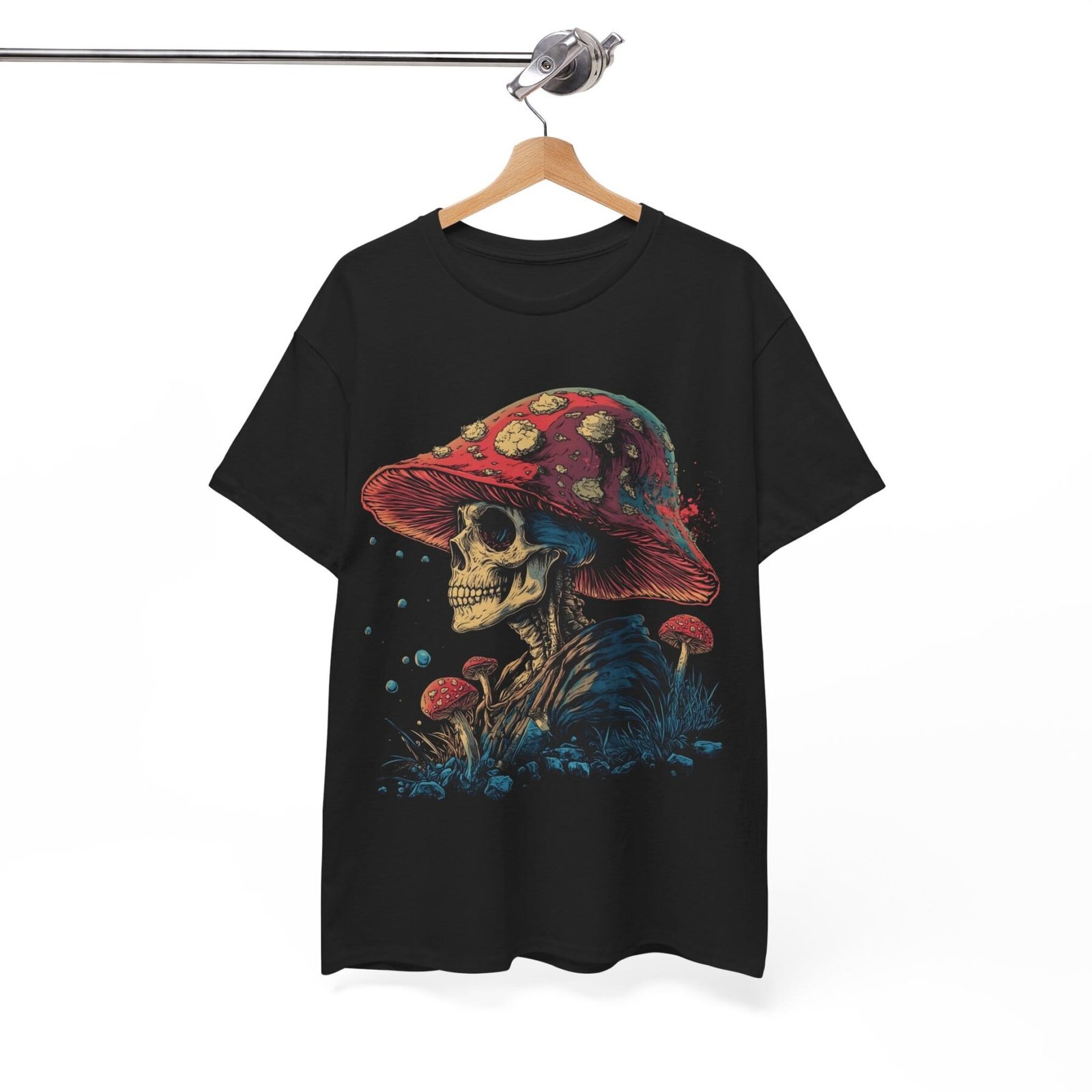 Mushroom Head 7: T-shirt unisex - Image 10