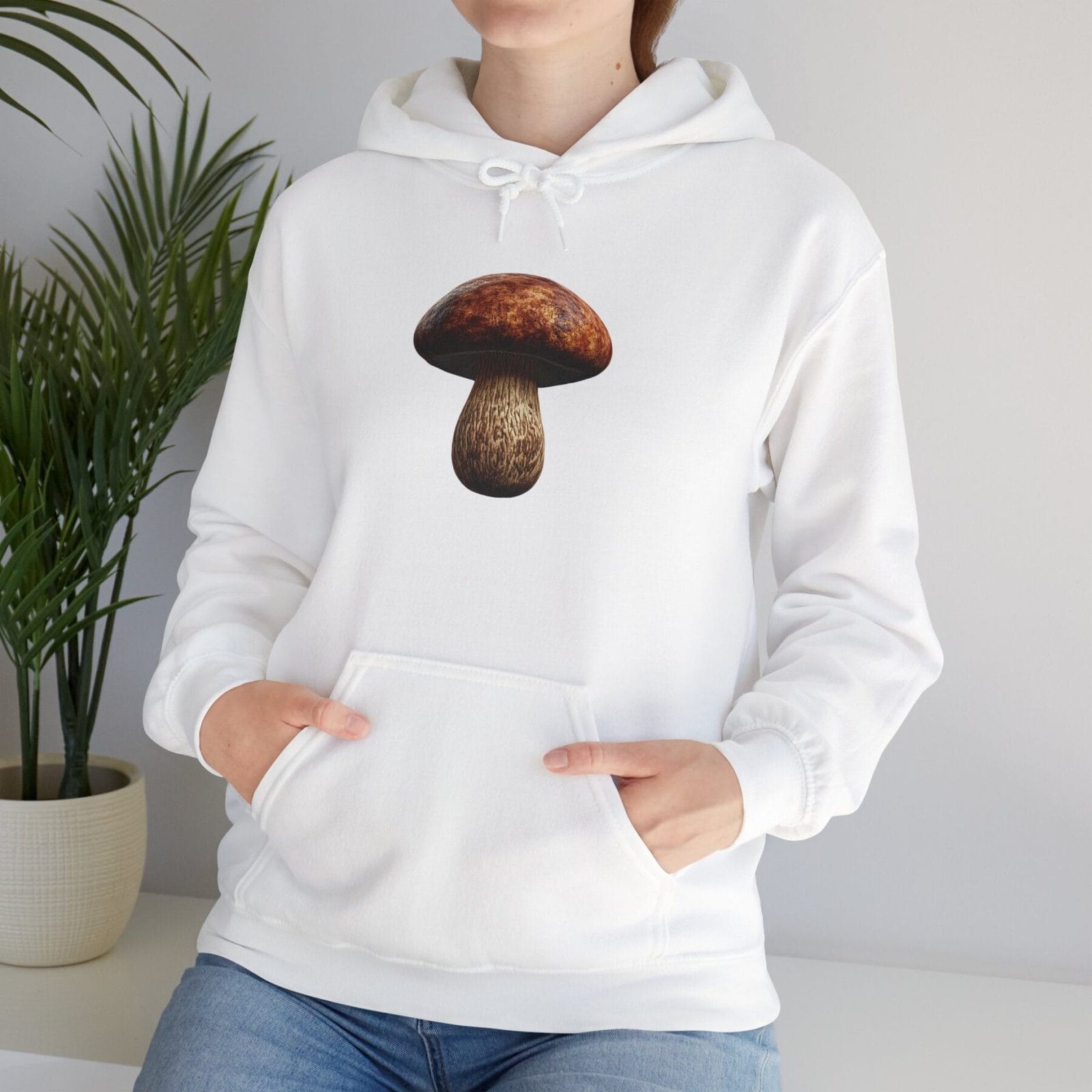 Bluza z kapturem z motywem grzybowym 4 - Image 9