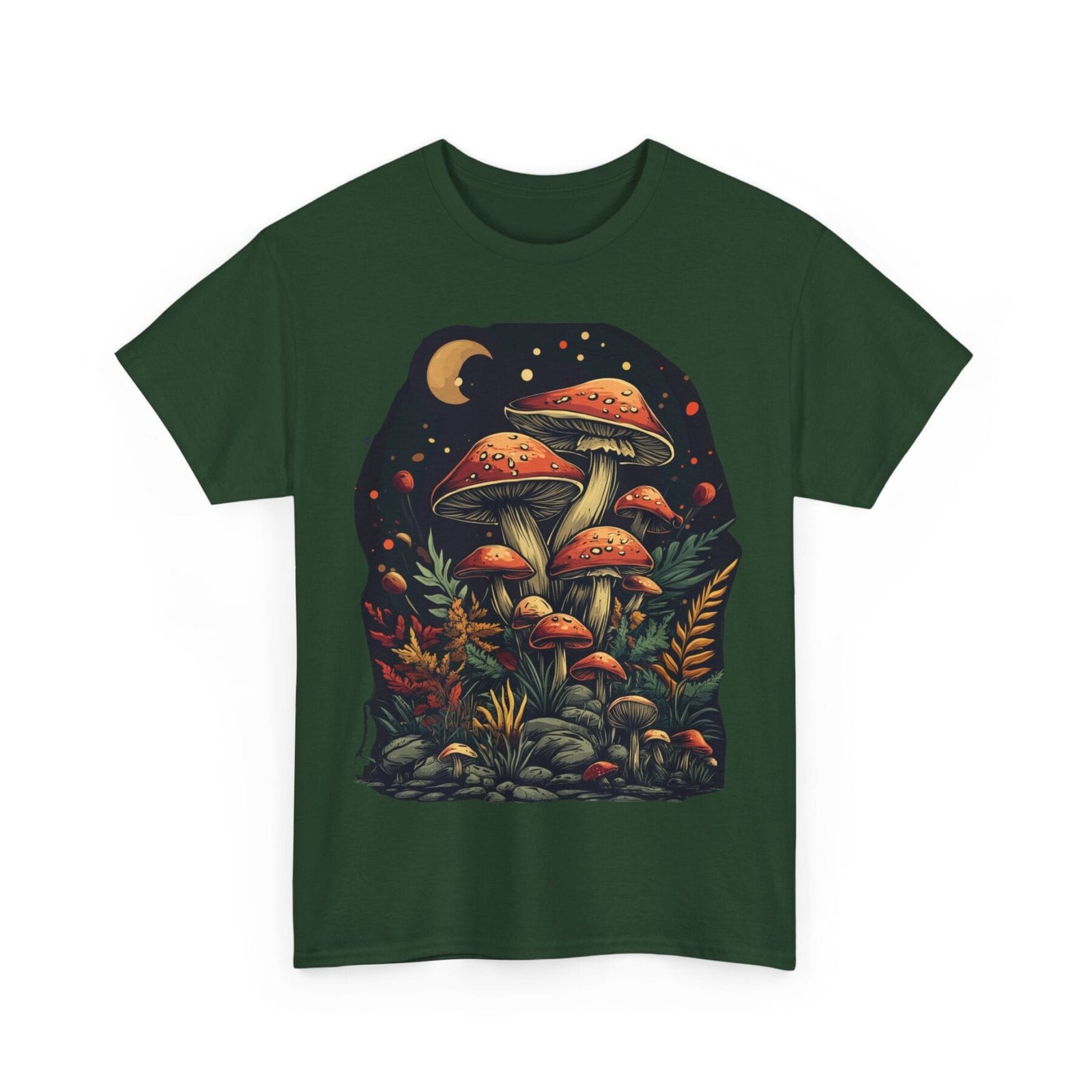 Shroomy Night 1: T-shirt unisex - Image 5