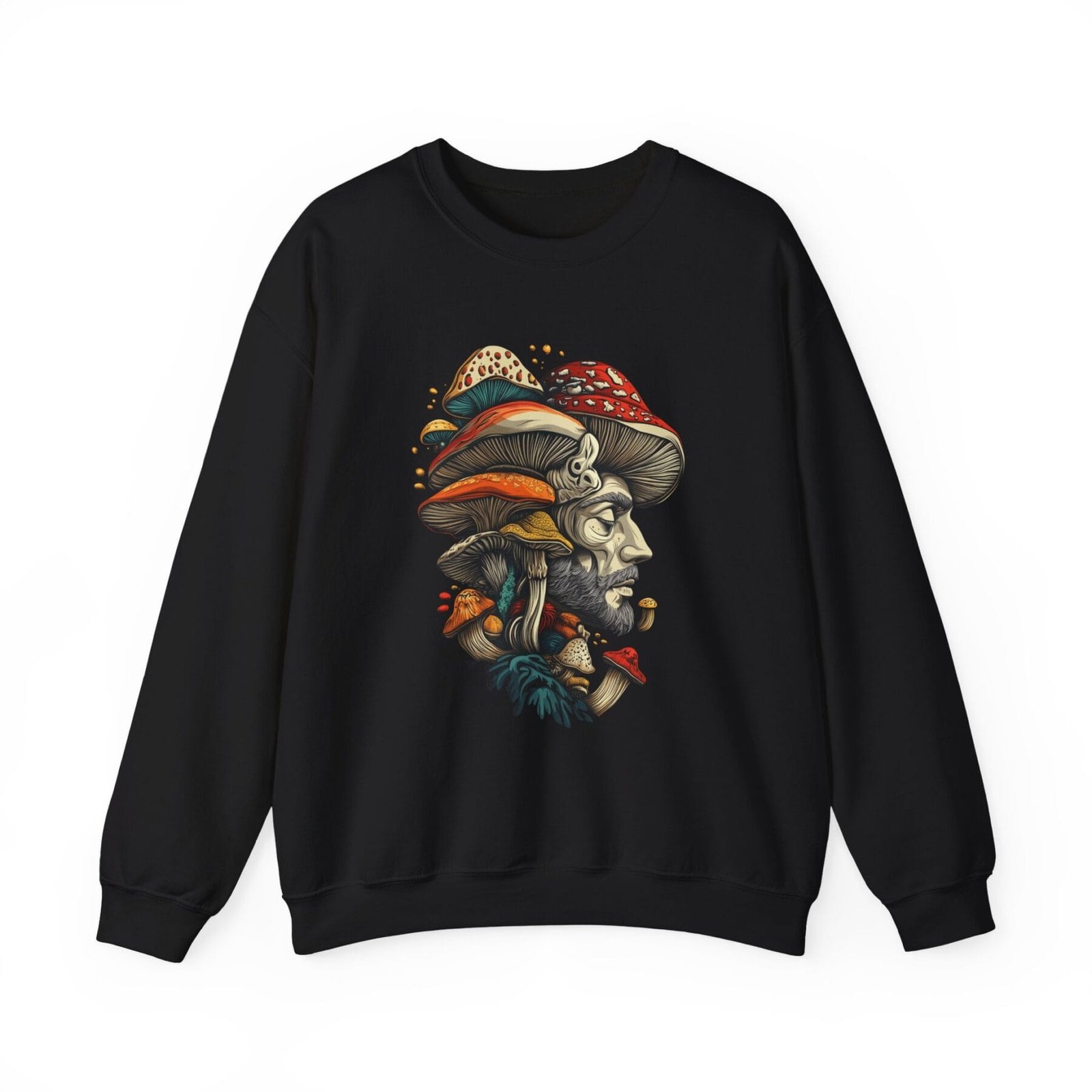 Bluza basic z motywem grzybowym 12 - Image 3