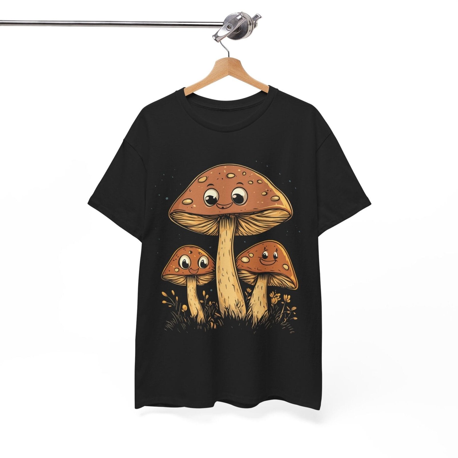 Cartoon Shroom 3: T-shirt unisex - Image 5
