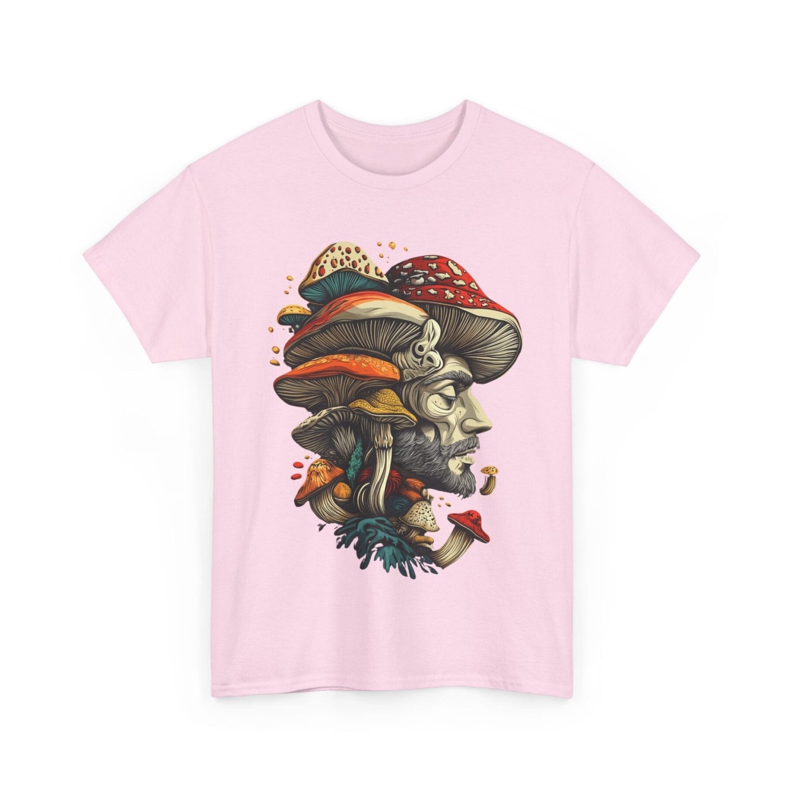 Mushroom Head 6: T-shirt unisex - Image 7