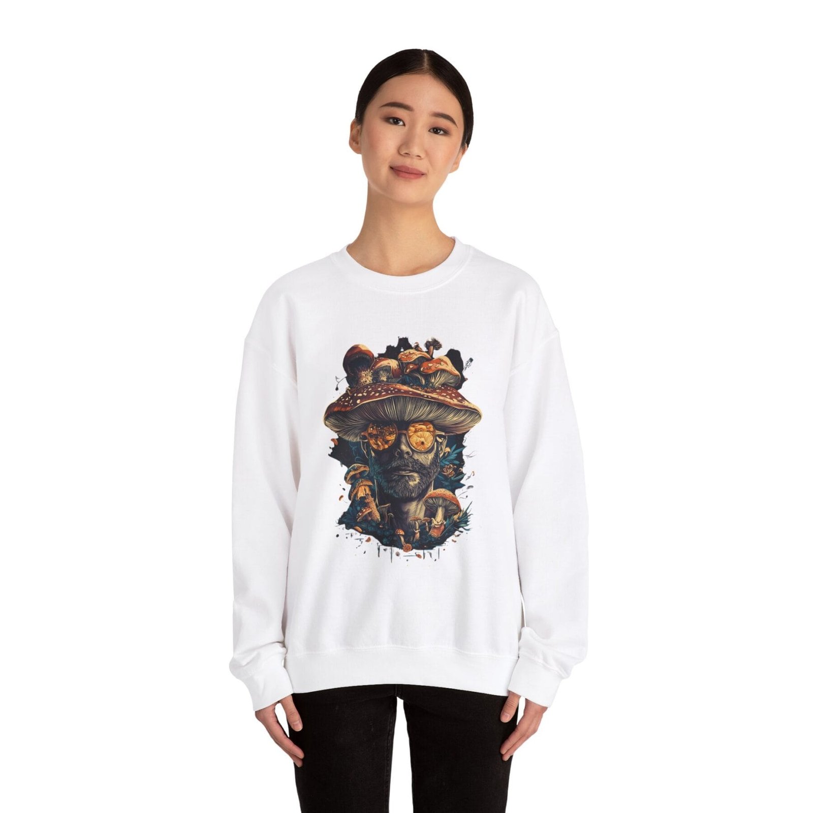 Bluza basic z motywem grzybowym 14 - Image 6