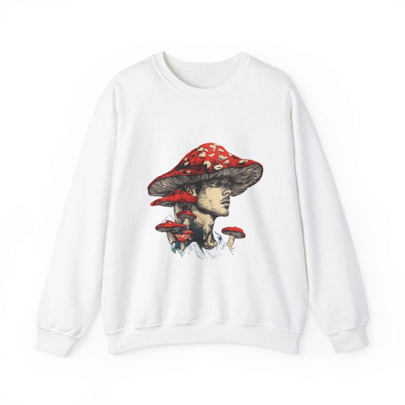 Bluza basic z motywem grzybowym 13