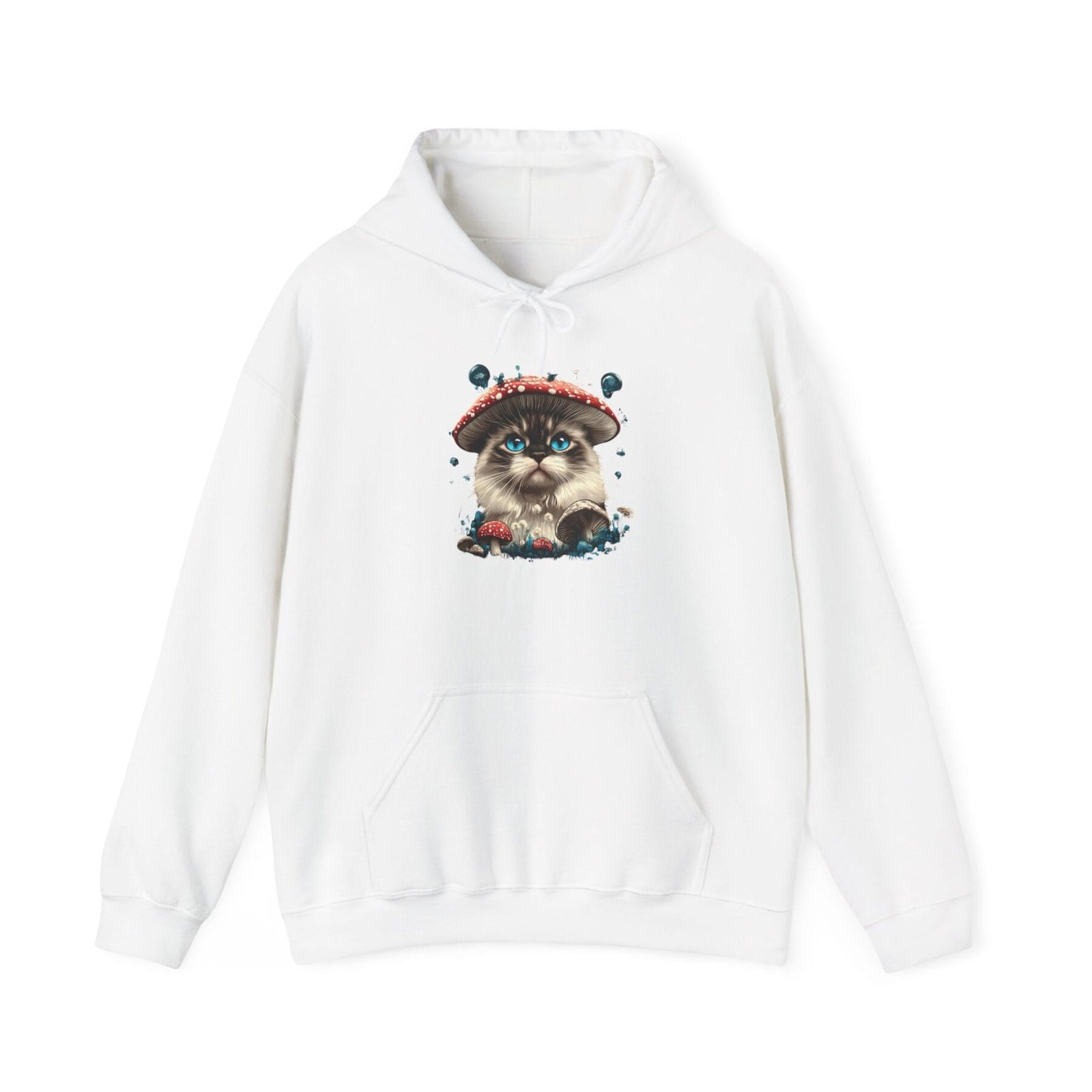 Bluza z kapturem Grzybokot - Image 2