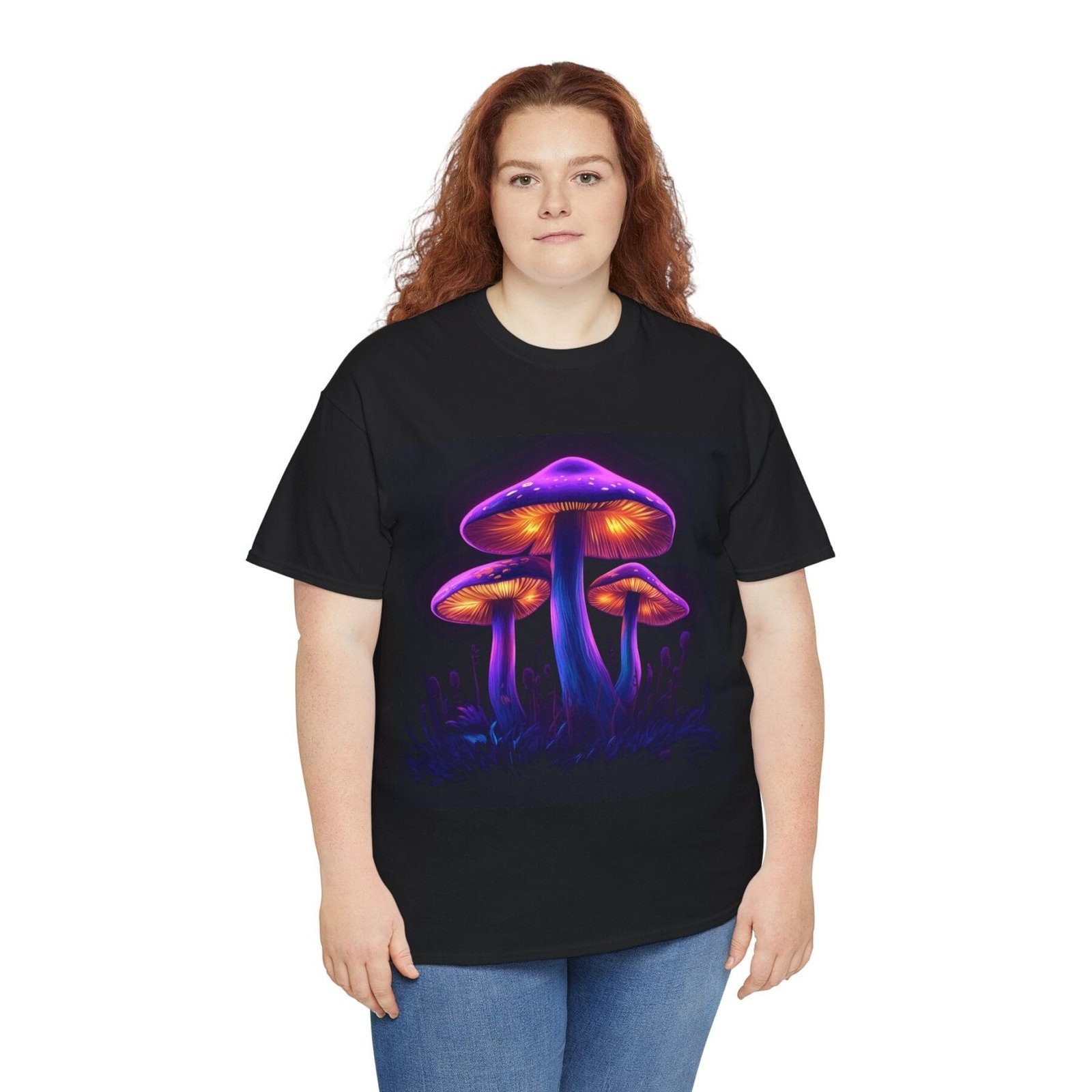 Glowy Shroom 2: T-shirt unisex - Image 9