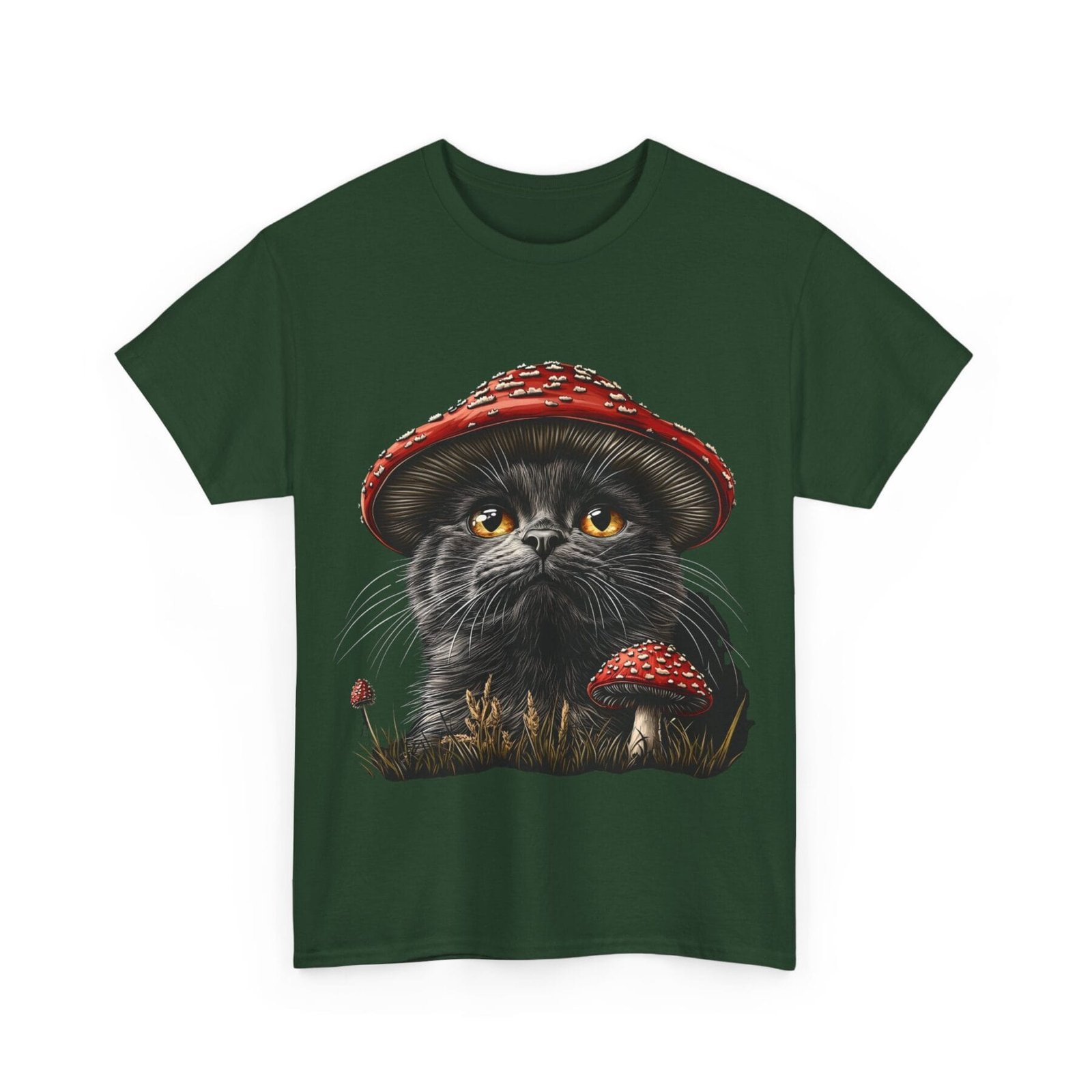 Grzybokot: T-shirt muchomor kot 3 – unisex - Image 2
