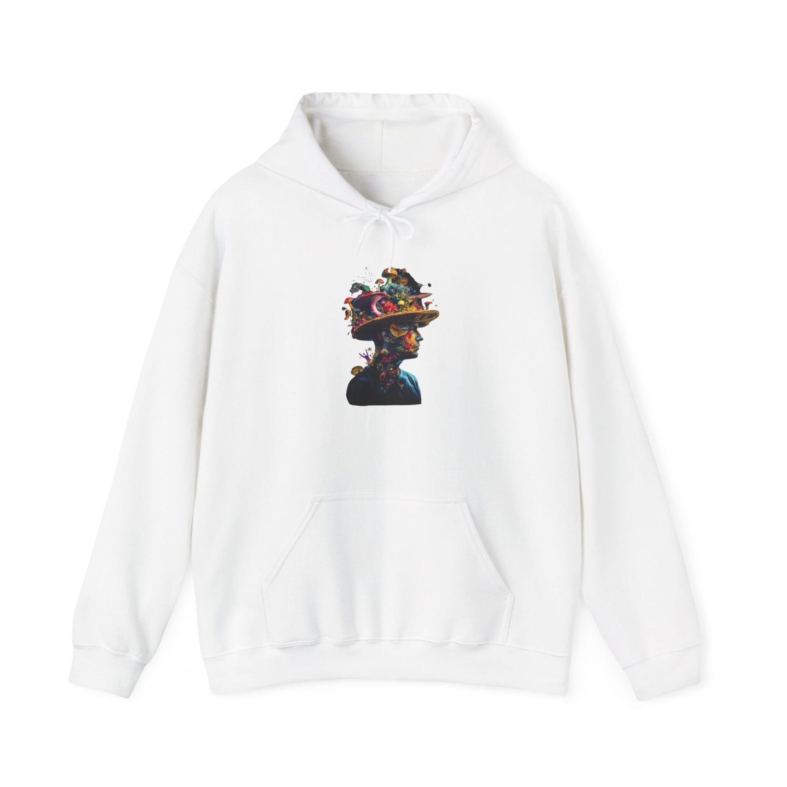 Bluza z kapturem z motywem grzybowym 17 - Image 2