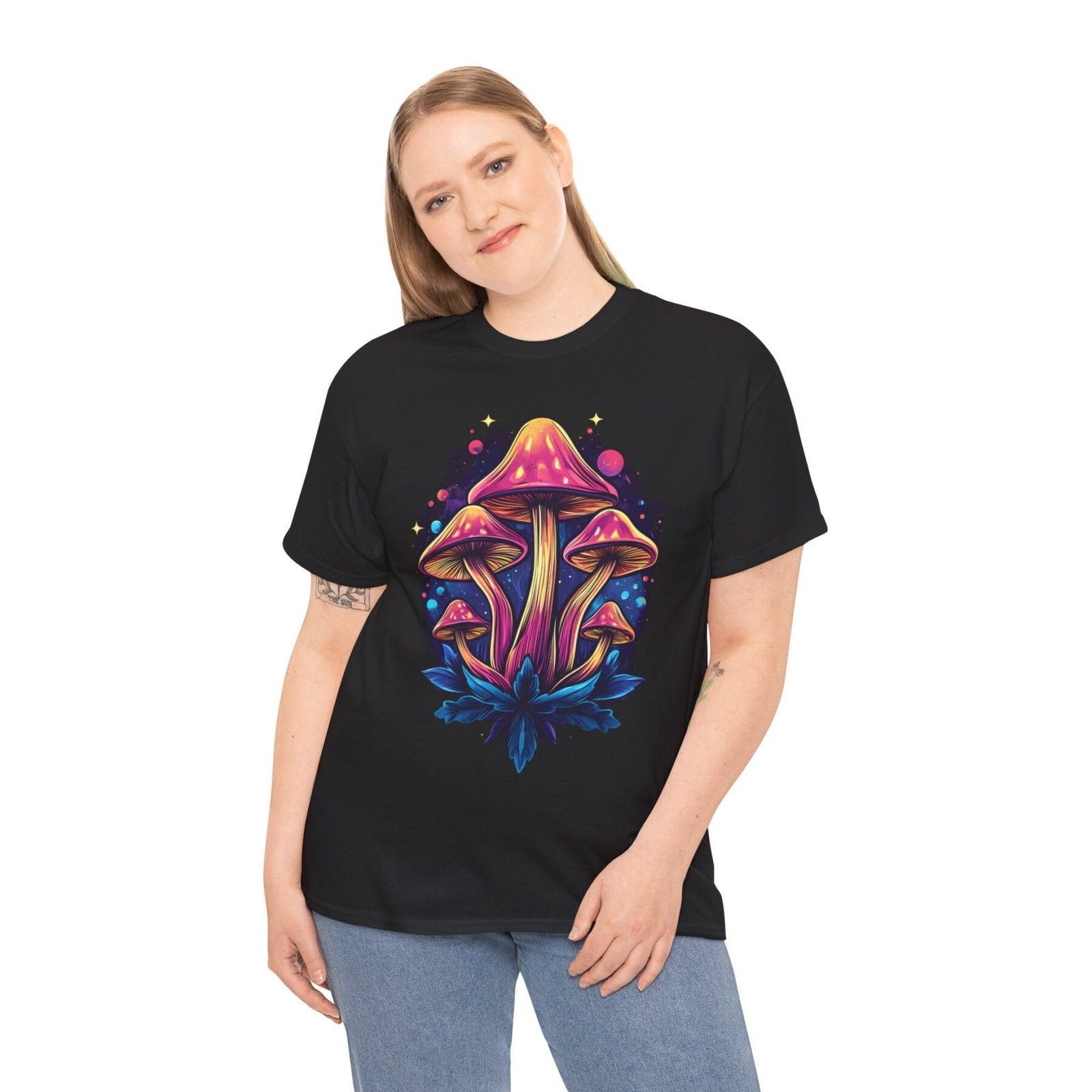 Shroom Family: T-shirt z grzybami - unisex - Image 12