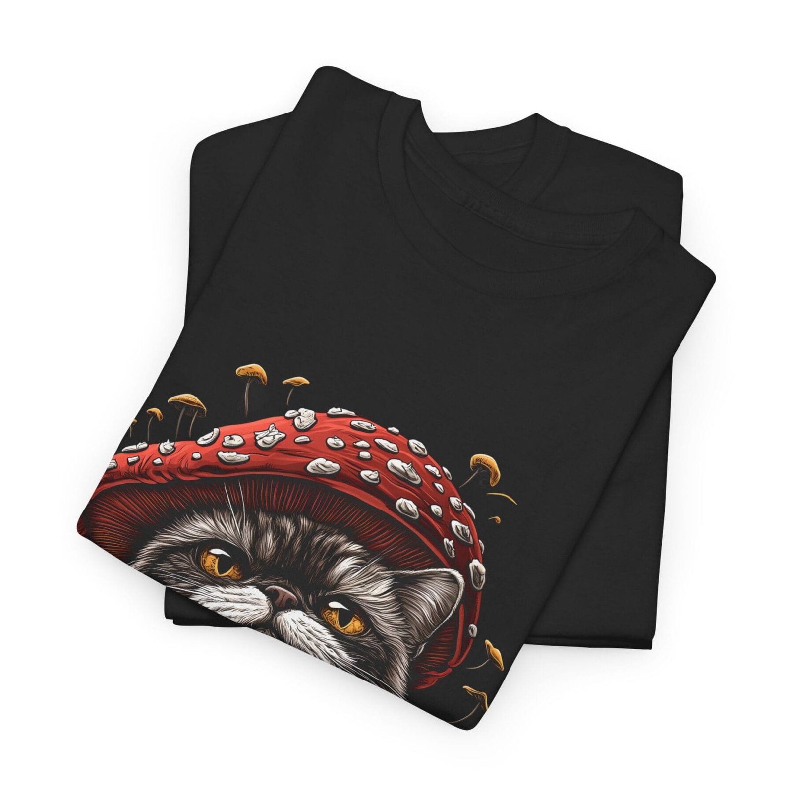 Grzybokot: T-shirt muchomor kot 4 – unisex - Image 9
