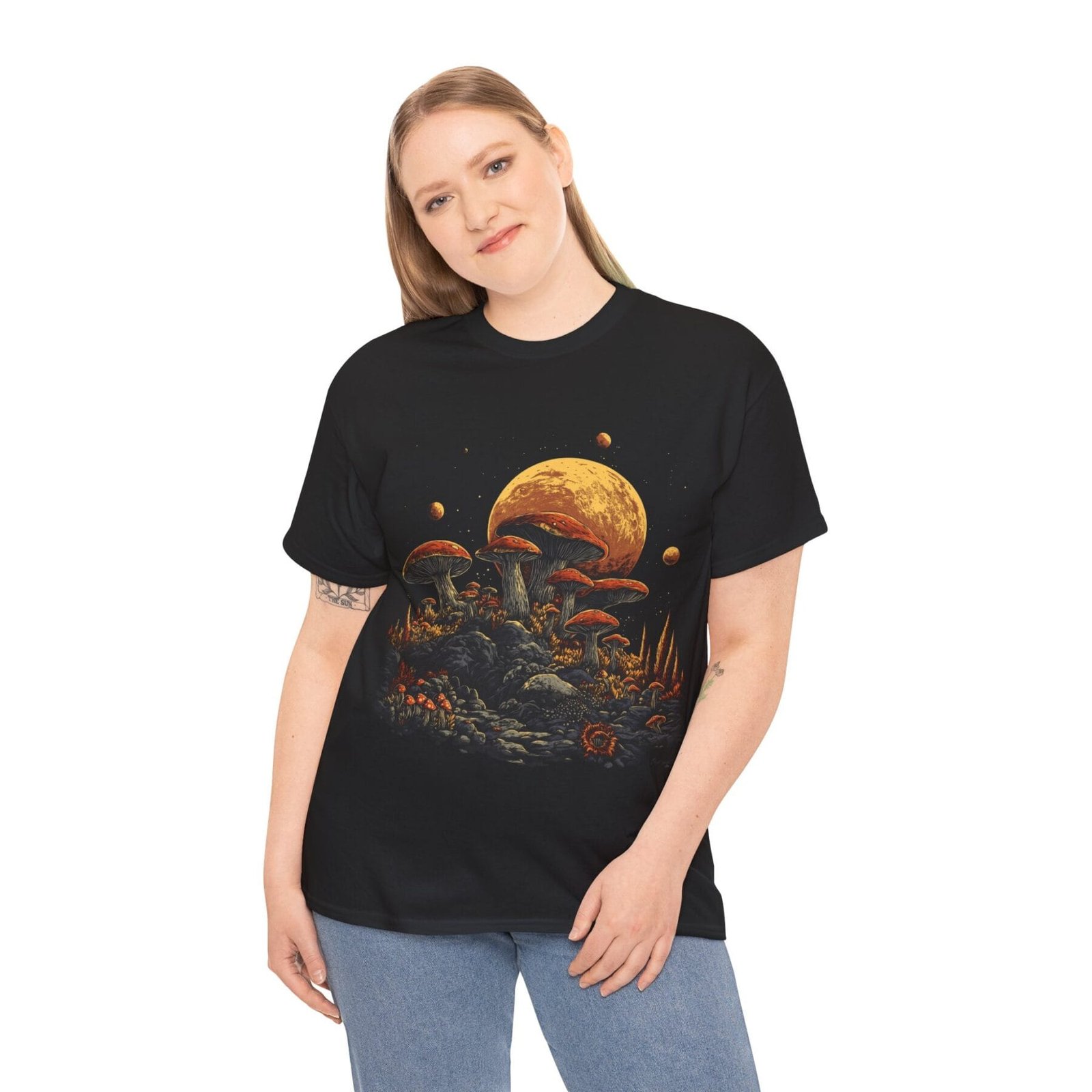 Shroomy Night 2: T-shirt unisex - Image 12