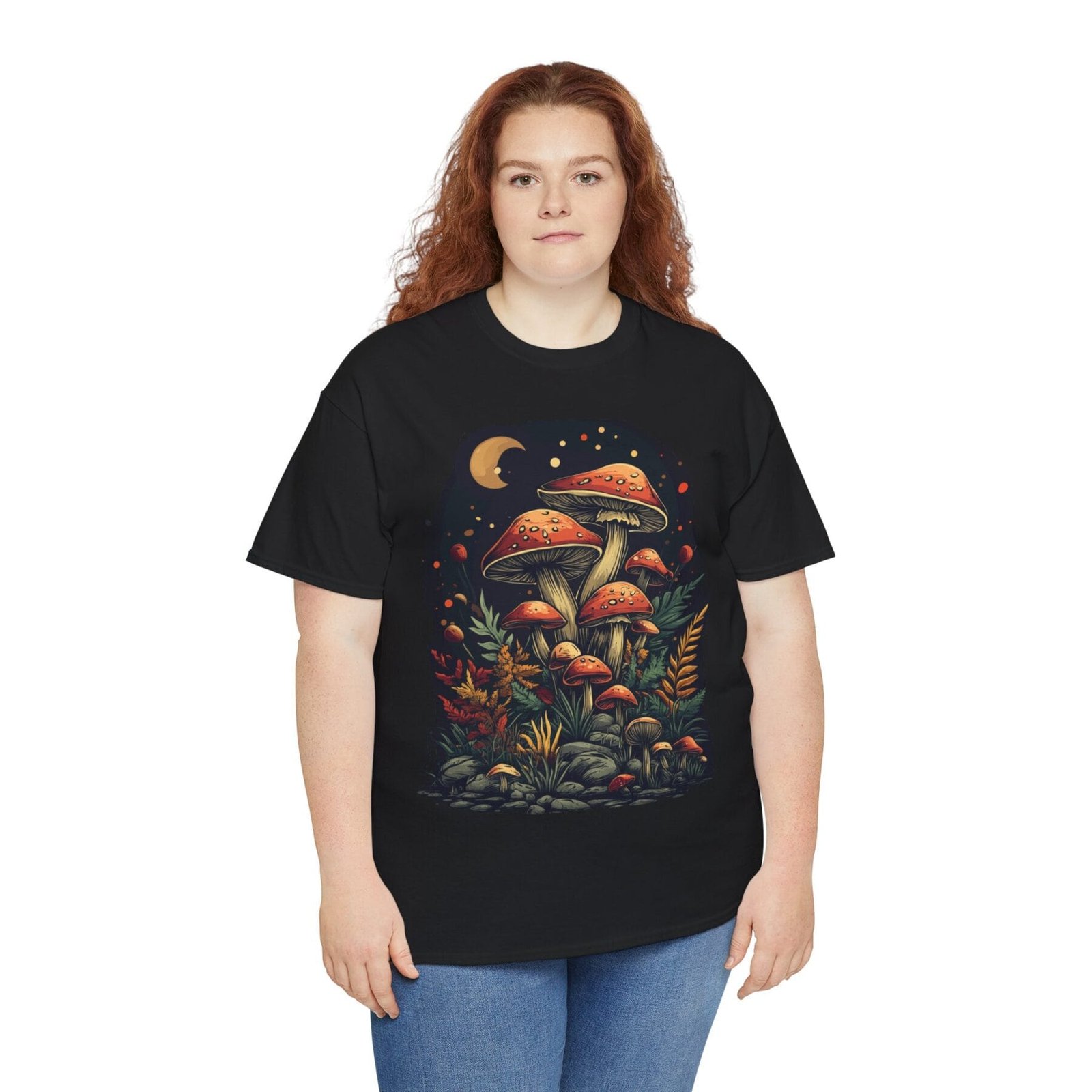 Shroomy Night 1: T-shirt unisex - Image 14
