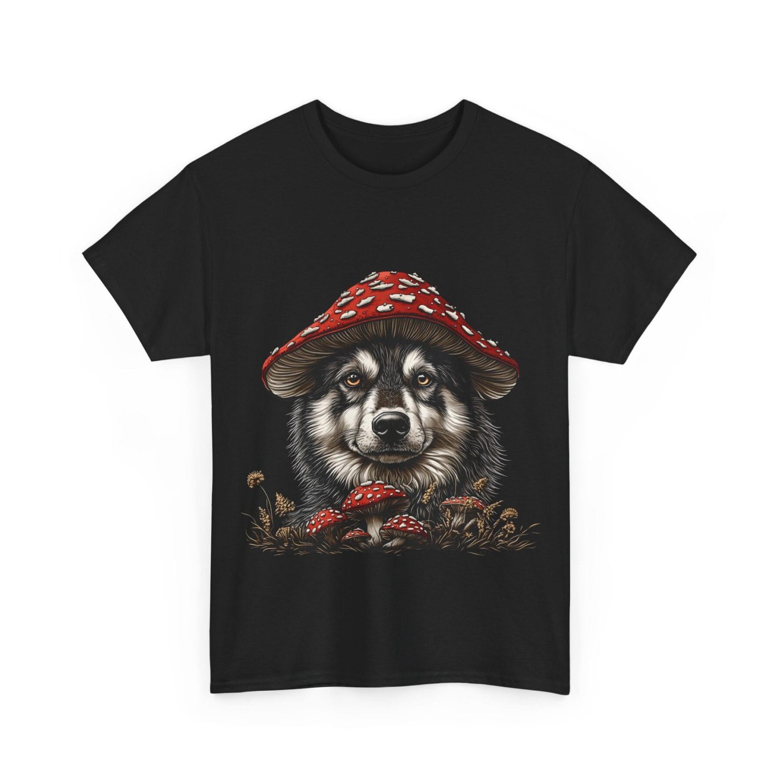Grzybopsiak: T-shirt muchomor pies 3 – unisex