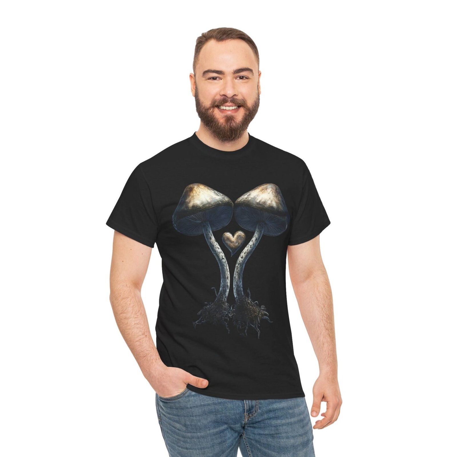 Mushroom Love 4: T-shirt unisex - Image 13