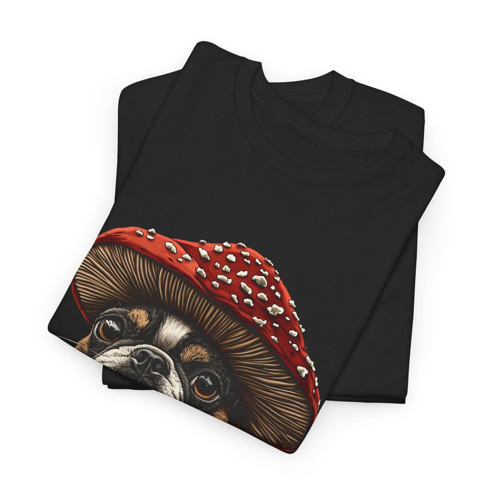 Grzybopsiak: T-shirt muchomor pies 5 – unisex - Image 9
