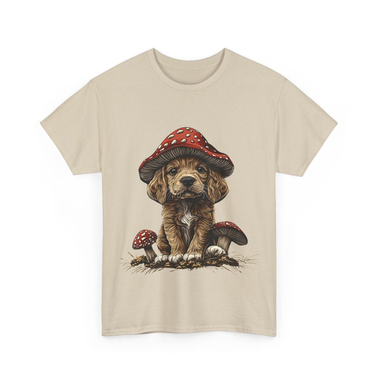 Grzybopsiak: T-shirt muchomor pies – unisex - Image 3
