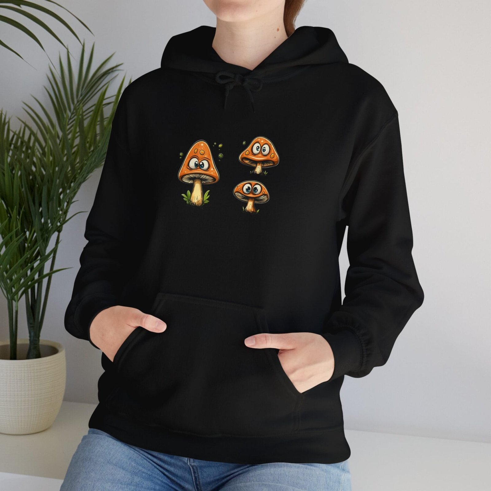 Bluza z kapturem z motywem grzybowym 25 - Image 10