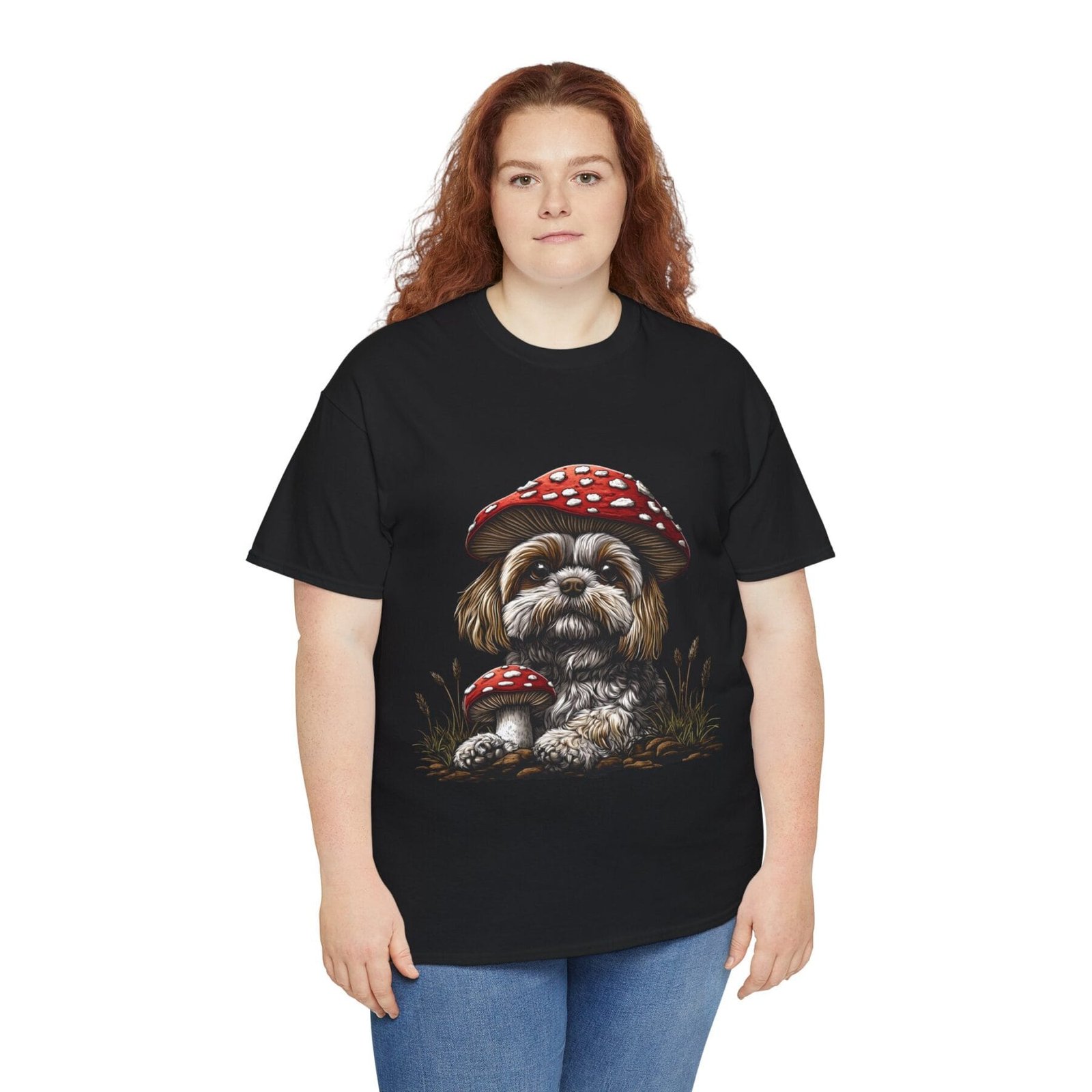 Grzybopsiak: T-shirt muchomor pies 4 – unisex - Image 14
