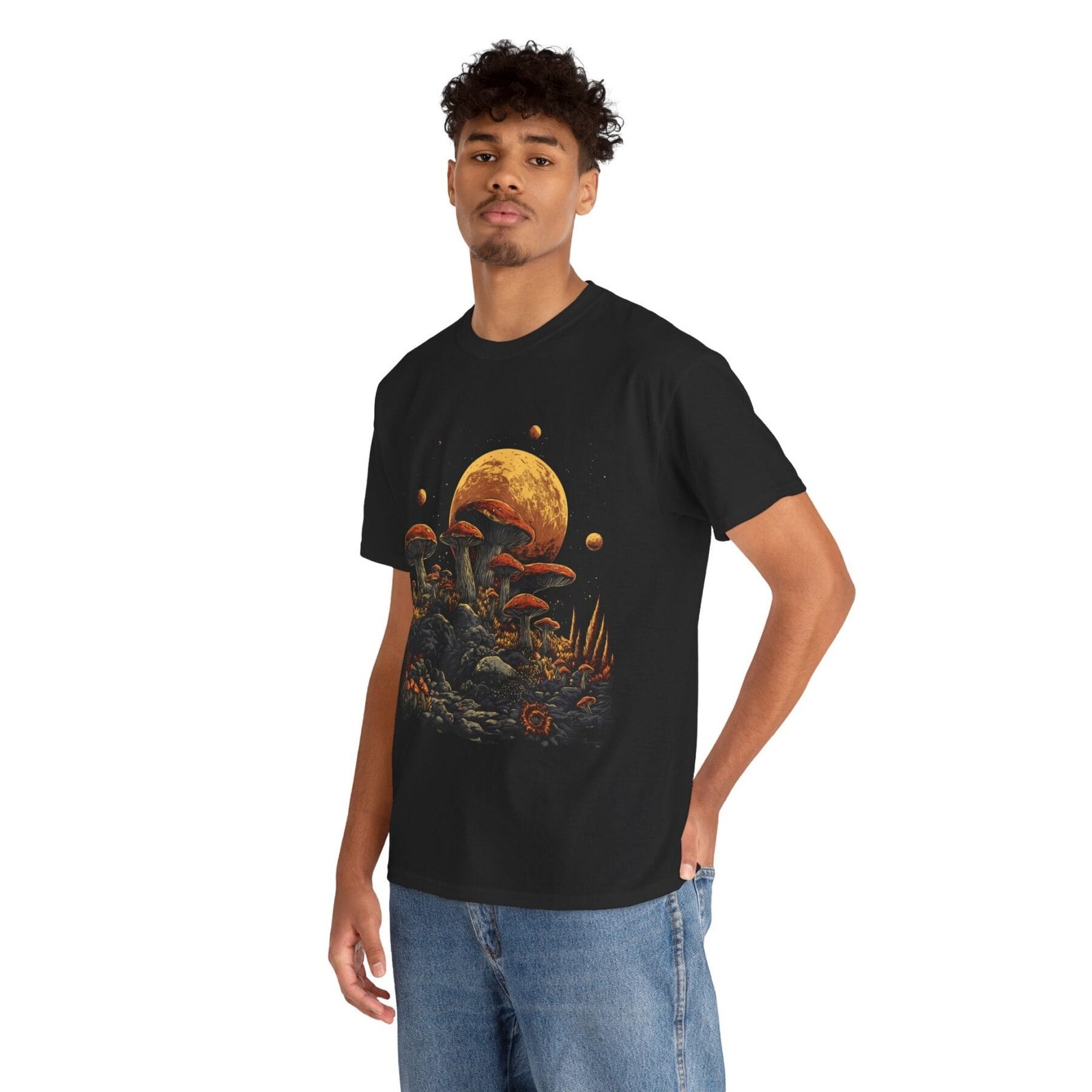 Shroomy Night 2: T-shirt unisex - Image 15