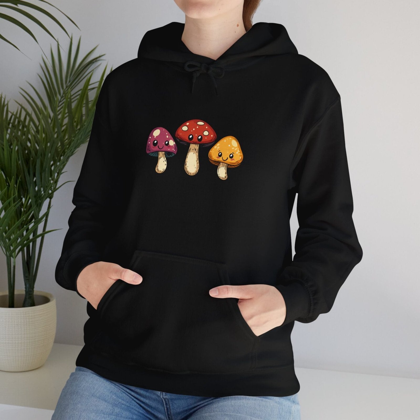 Bluza z kapturem z motywem grzybowym 30 - Image 10
