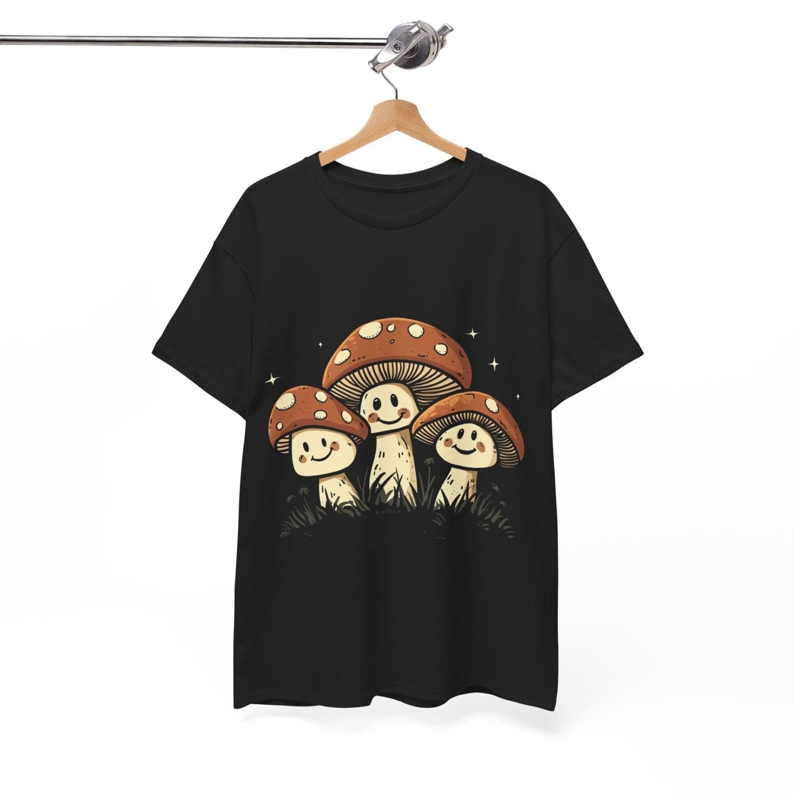 Cartoon Shroom 6: T-shirt unisex - Image 7