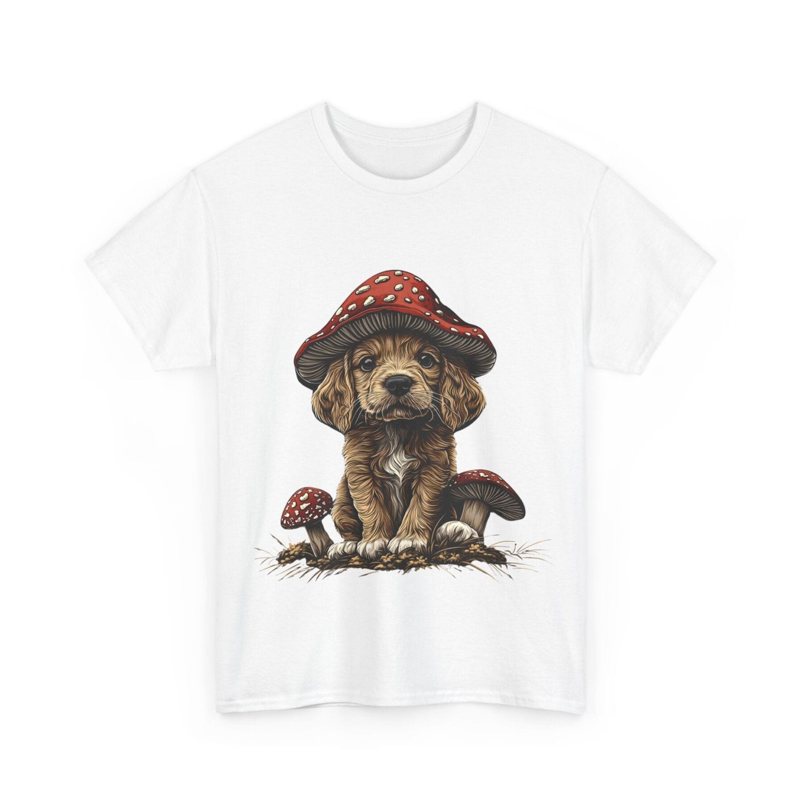 Grzybopsiak: T-shirt muchomor pies – unisex - Image 2