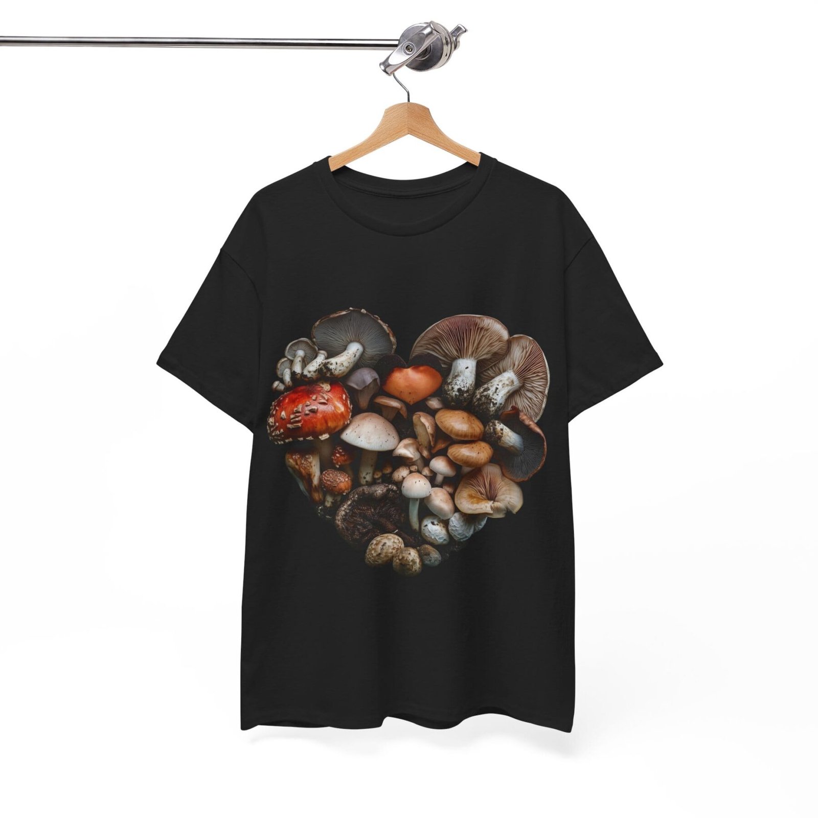 Mushroom Love 1: T-shirt unisex - Image 10