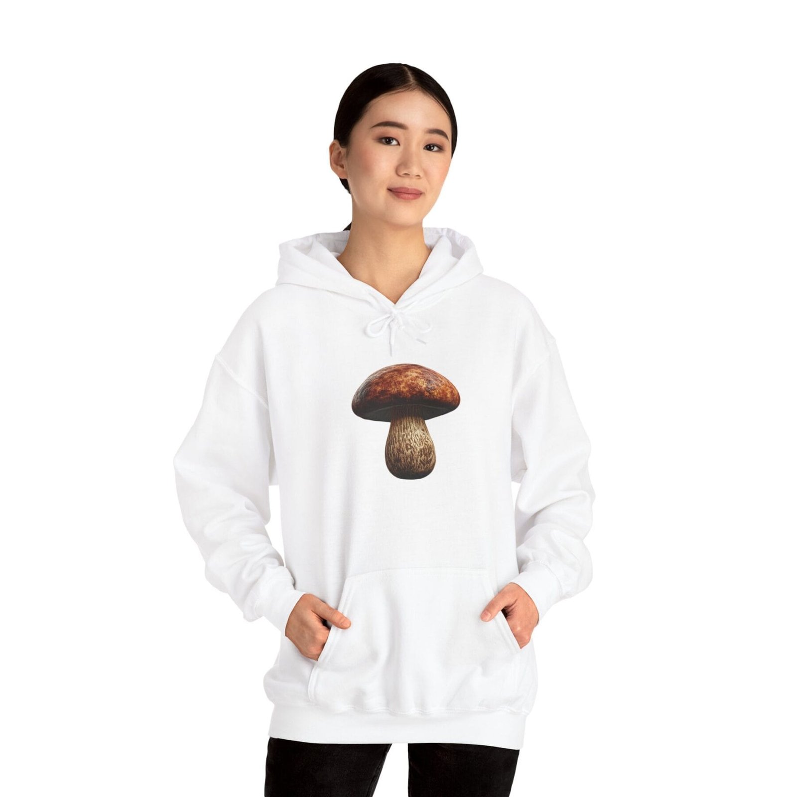 Bluza z kapturem z motywem grzybowym 4 - Image 6