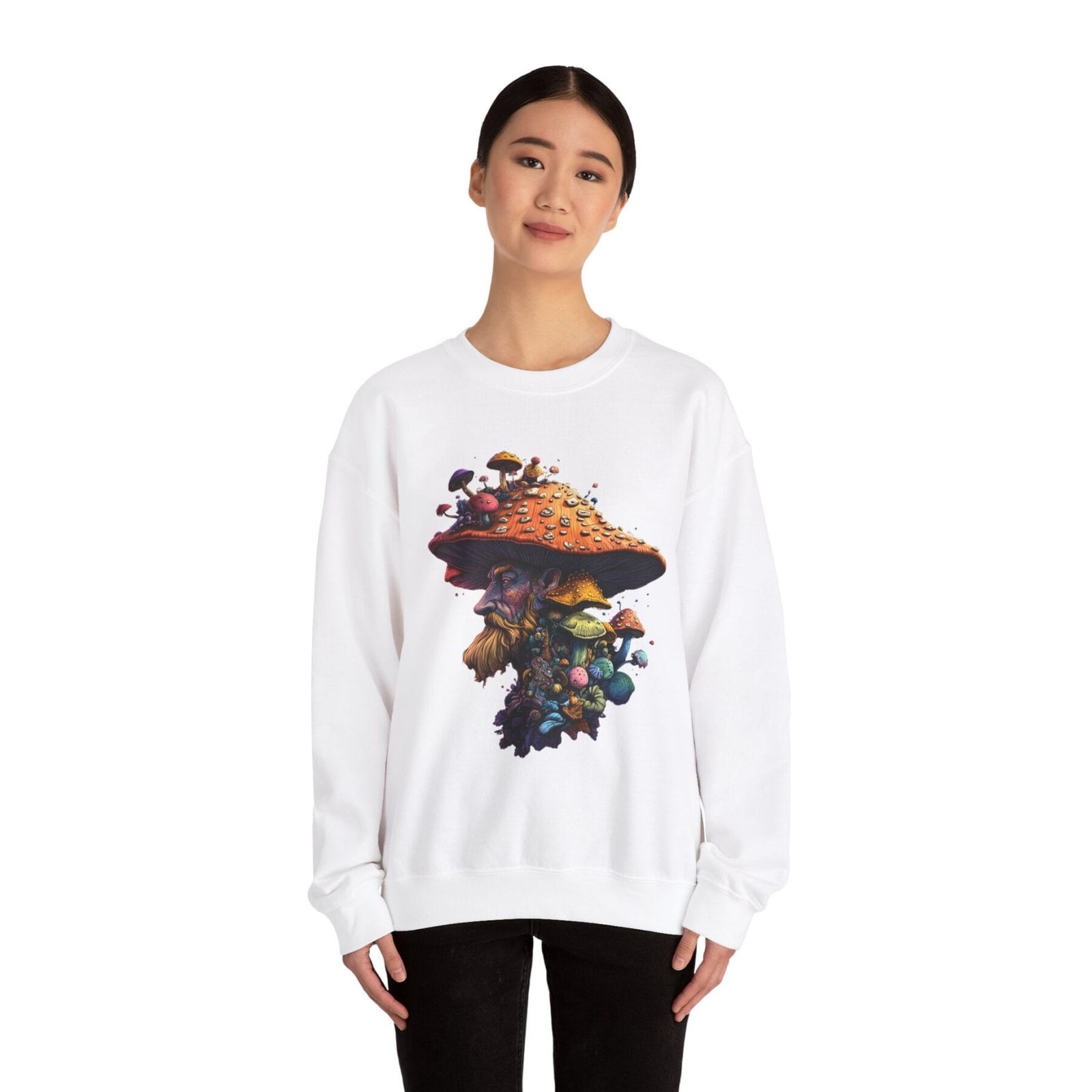 Bluza basic z motywem grzybowym 15 - Image 7