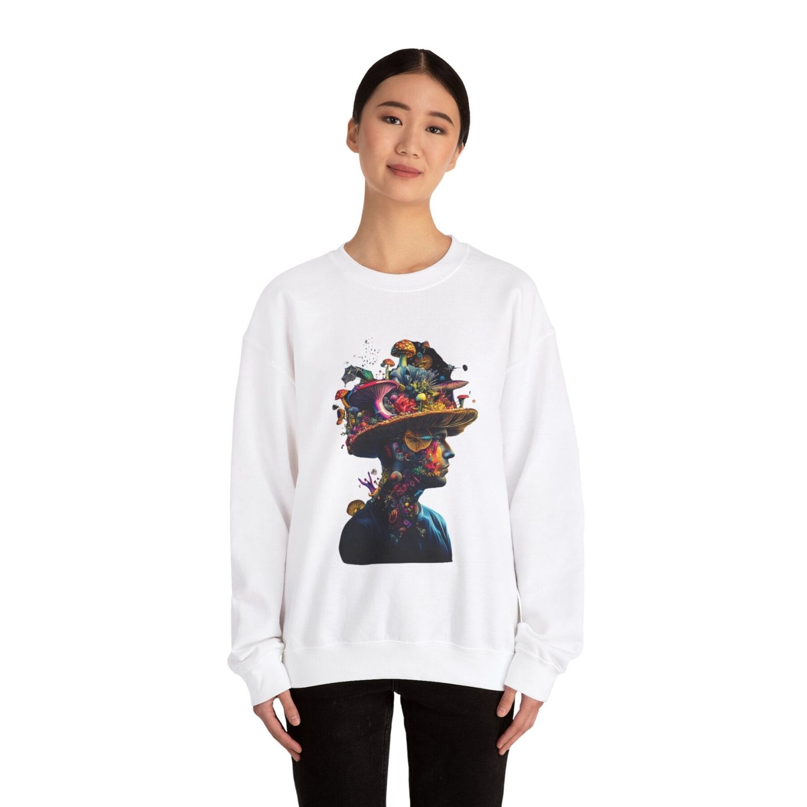 Bluza basic z motywem grzybowym 17 - Image 7