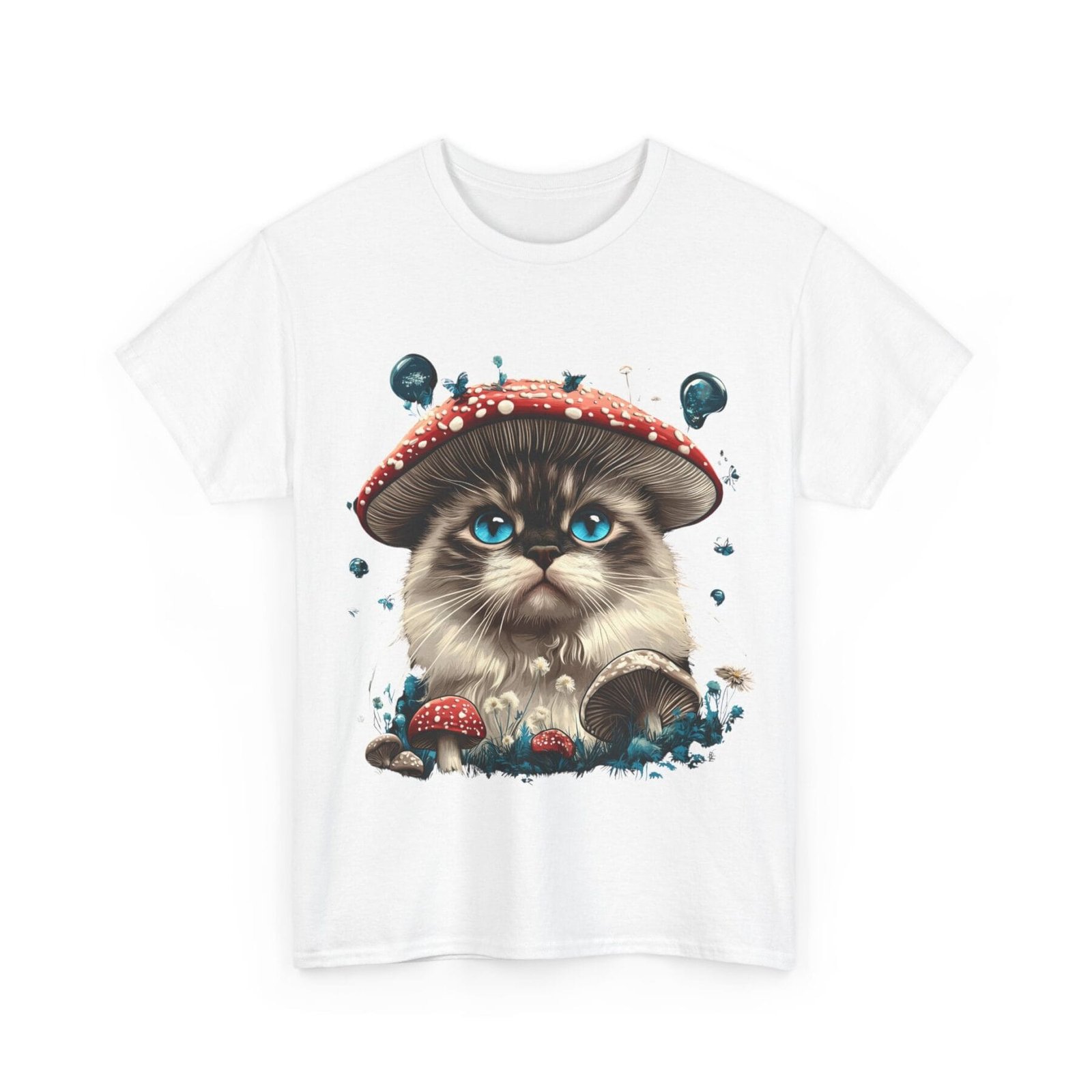 Grzybokot: T-shirt muchomor kot 5 – unisex - Image 3