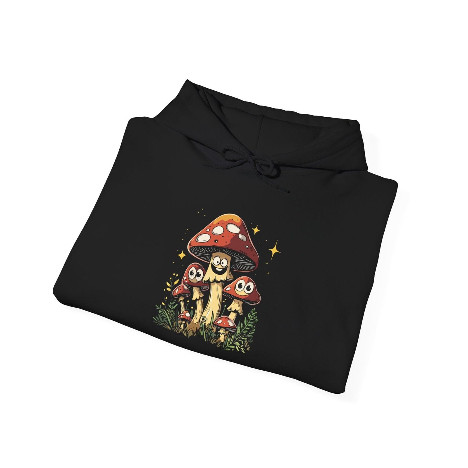 Bluza z kapturem z motywem grzybowym 31 - Image 3