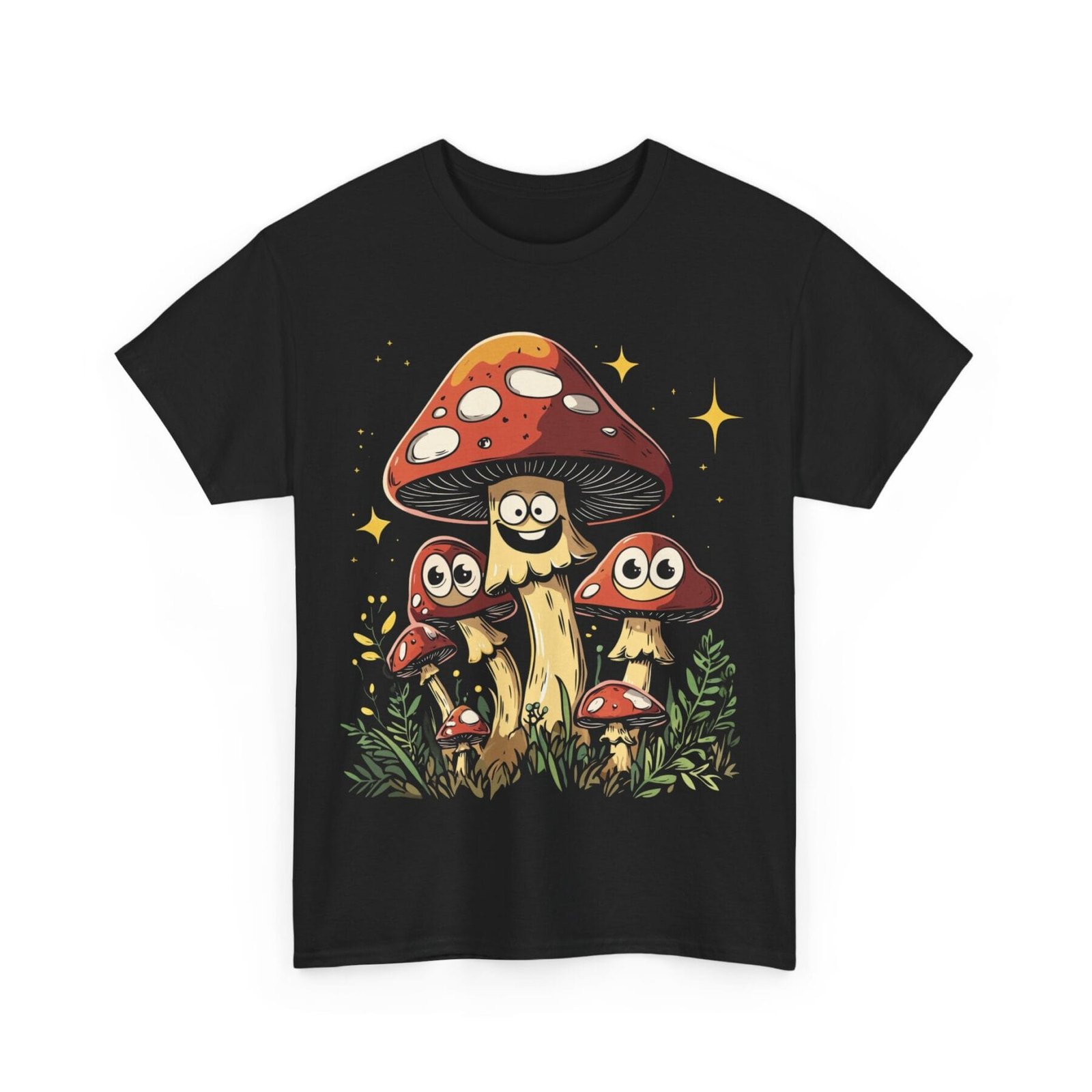 Cartoon Shroom 1: T-shirt unisex