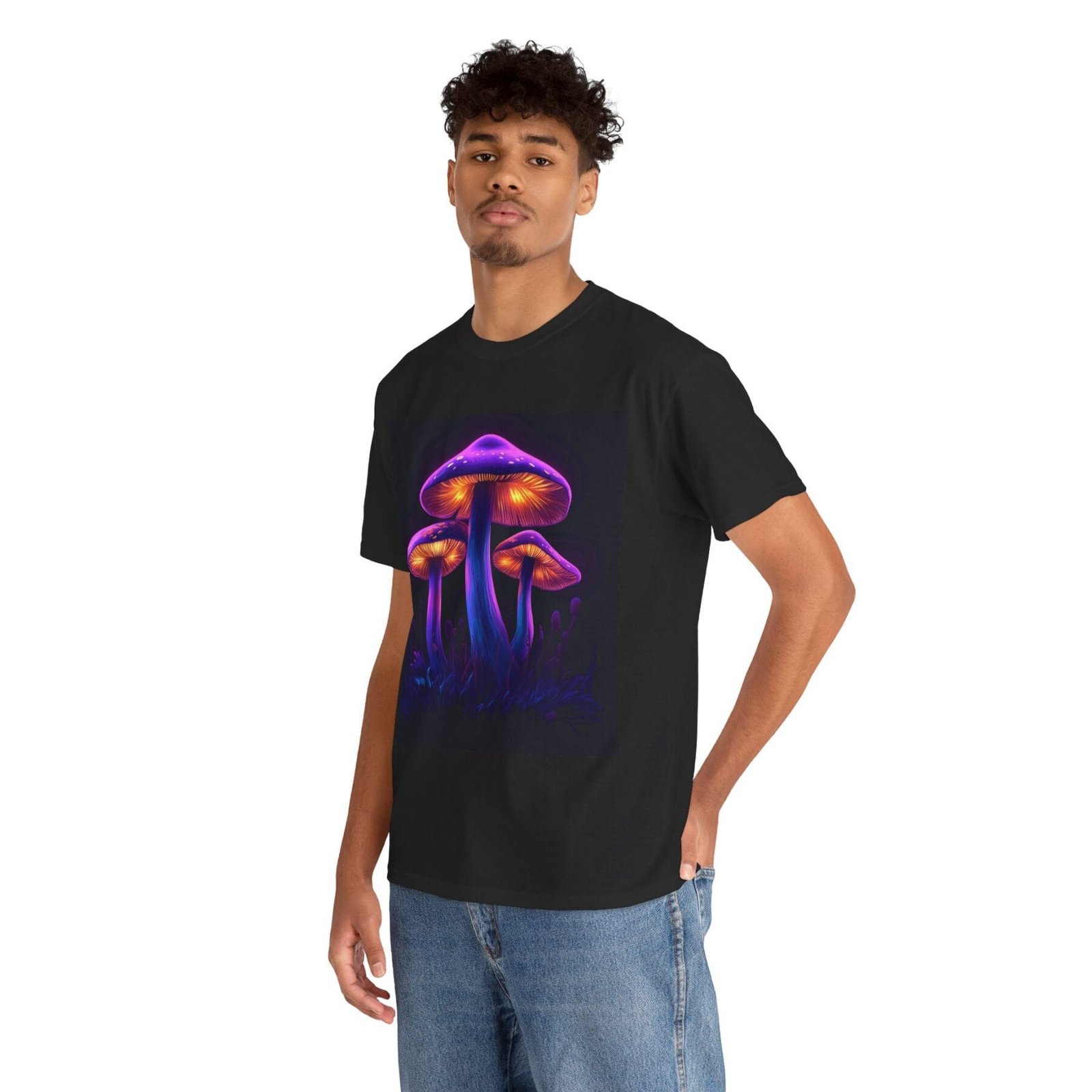 Glowy Shroom 2: T-shirt unisex - Image 10