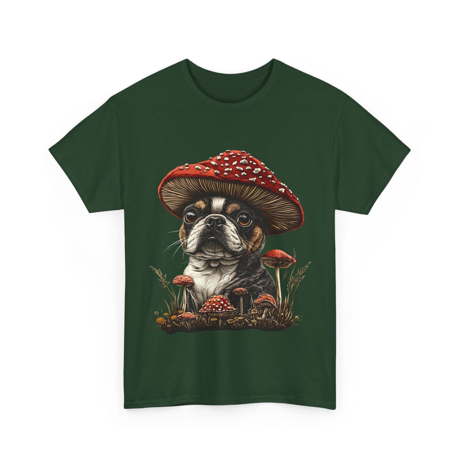 Grzybopsiak: T-shirt muchomor pies 5 – unisex - Image 2