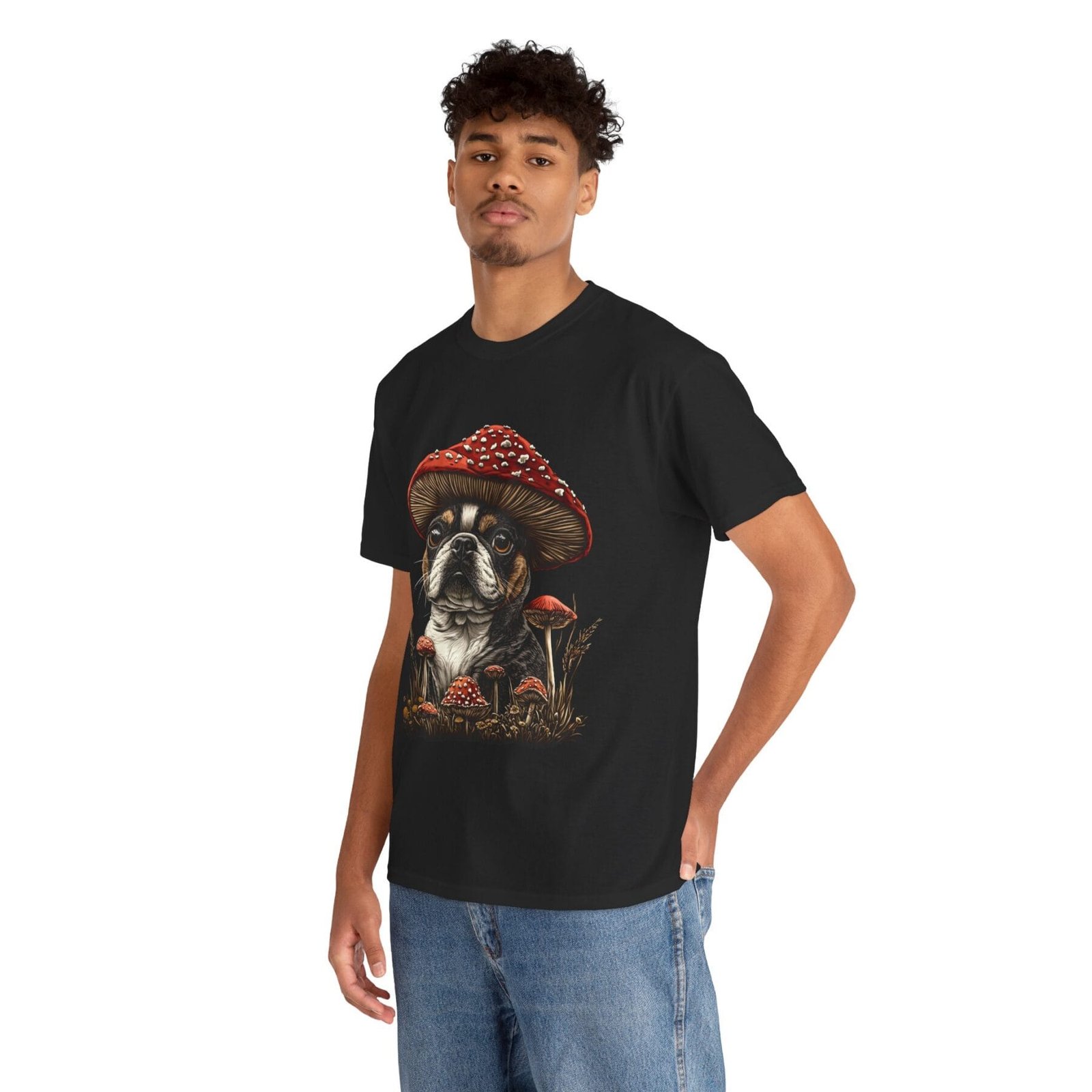 Grzybopsiak: T-shirt muchomor pies 5 – unisex - Image 15