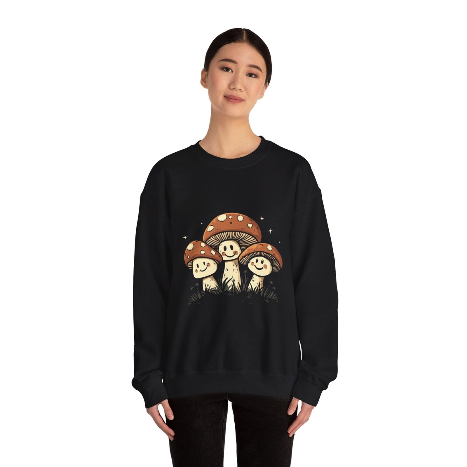Bluza basic z motywem grzybowym 26 - Image 4