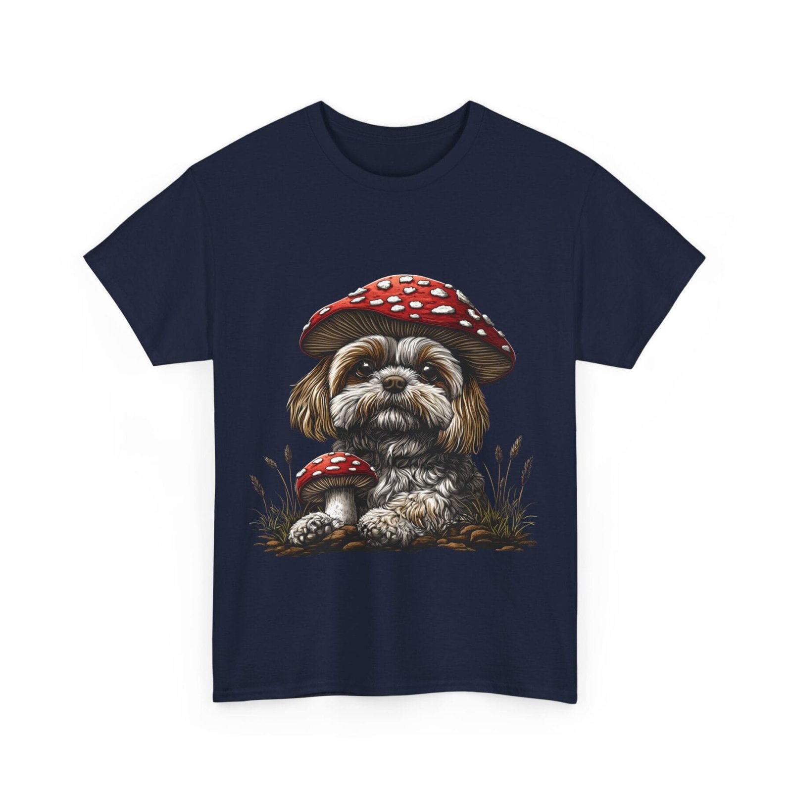 Grzybopsiak: T-shirt muchomor pies 4 – unisex - Image 3