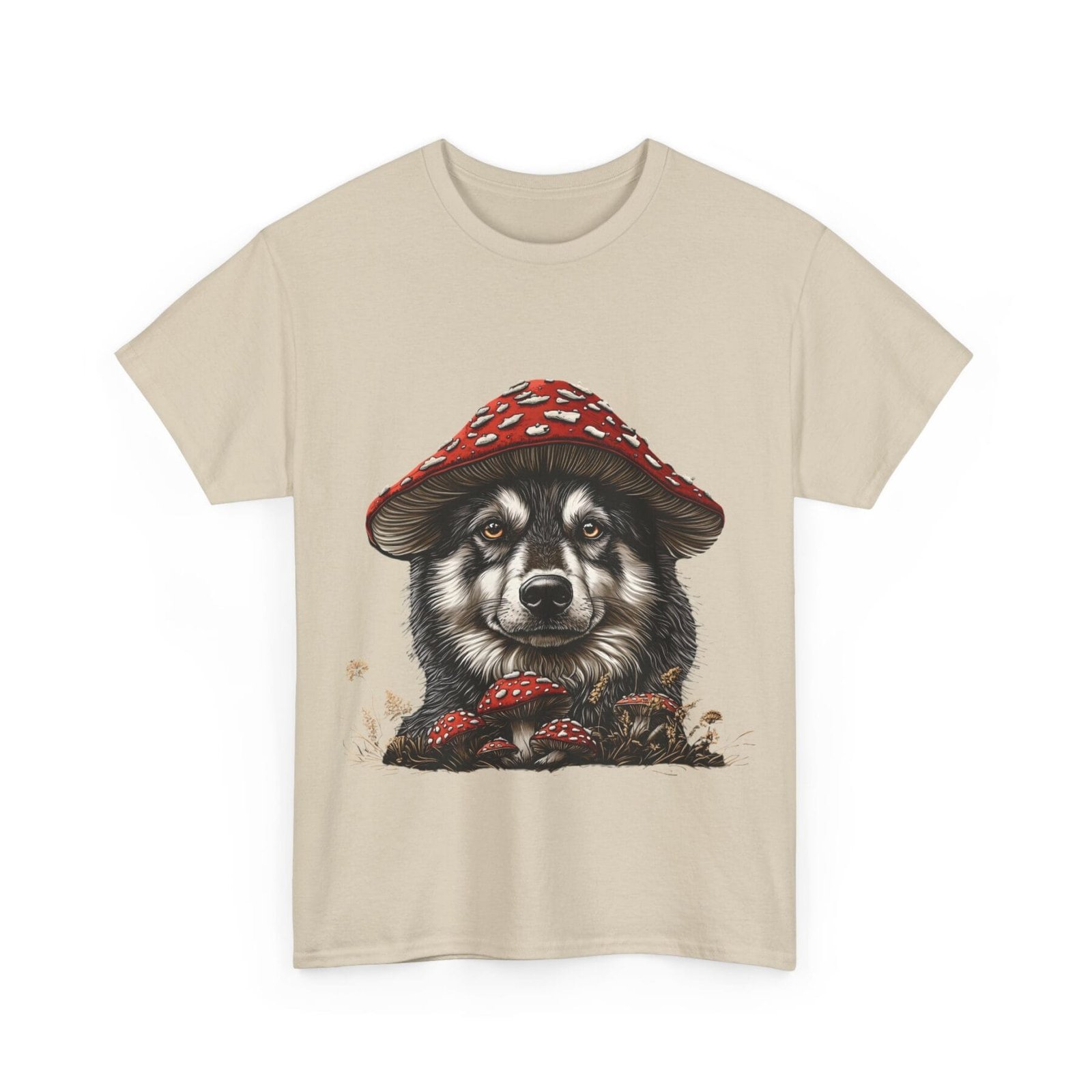 Grzybopsiak: T-shirt muchomor pies 3 – unisex - Image 7