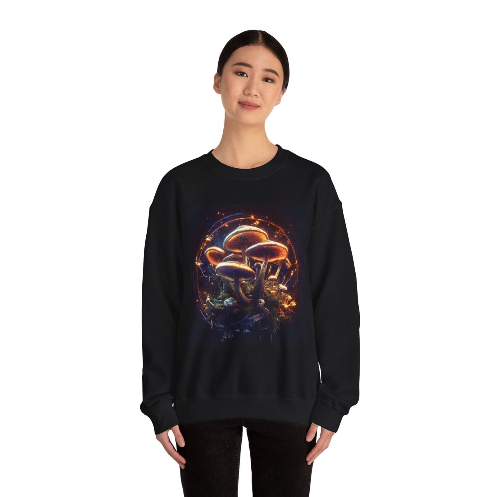 Bluza basic z motywem grzybowym 21 - Image 4
