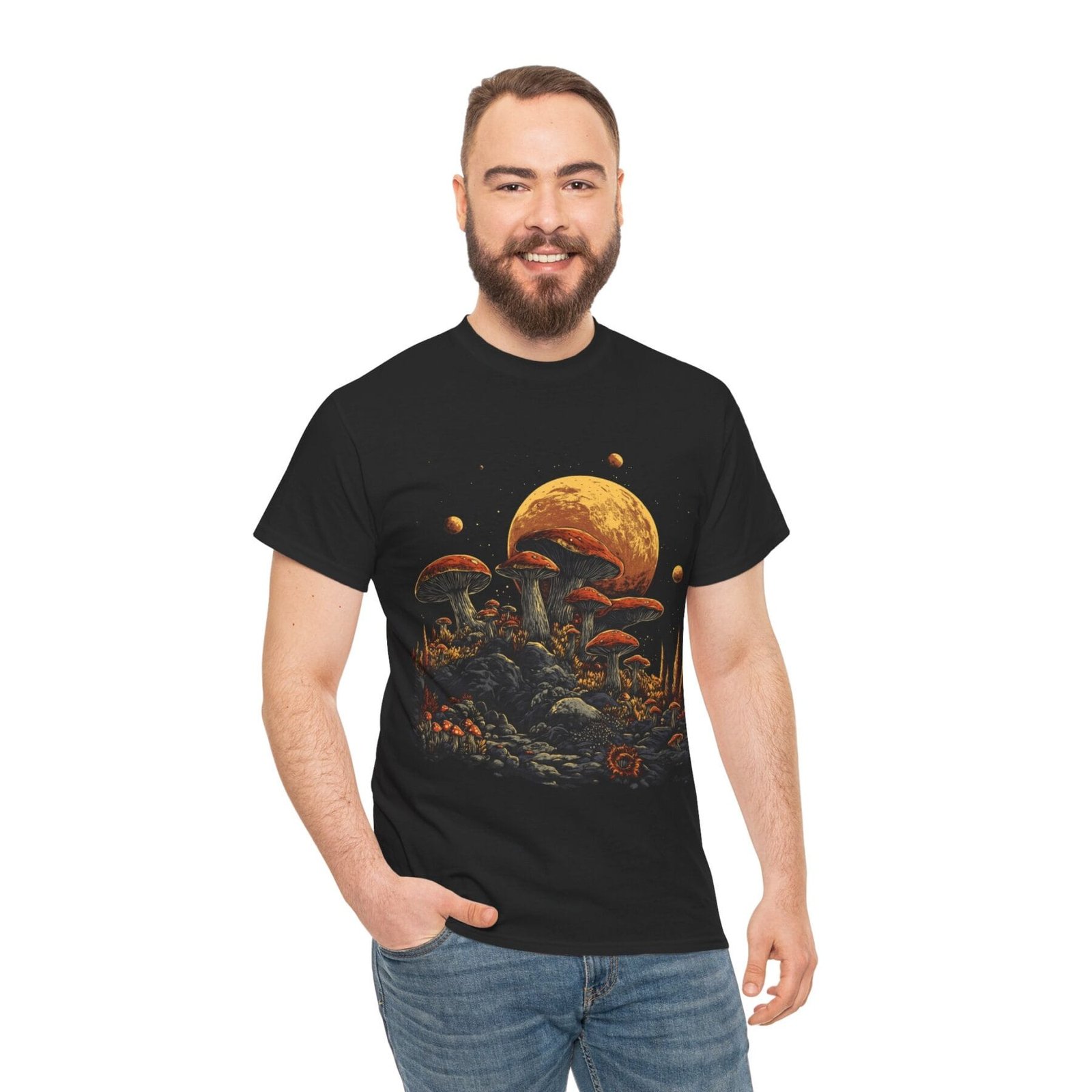 Shroomy Night 2: T-shirt unisex - Image 13