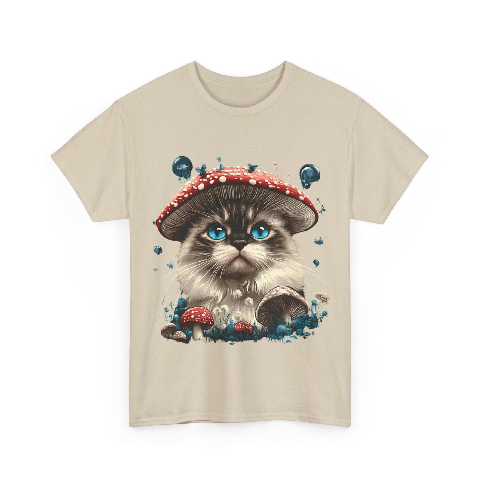 Grzybokot: T-shirt muchomor kot 5 – unisex - Image 5