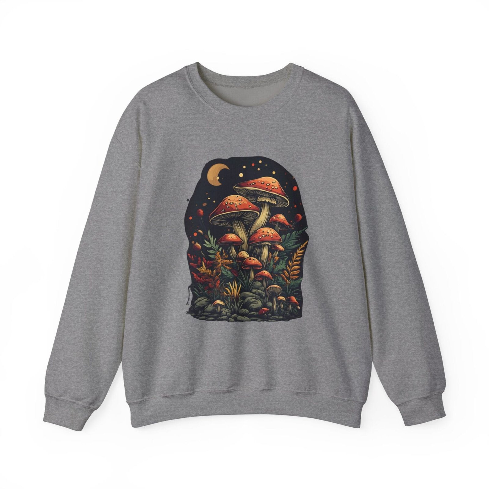 Bluza basic z motywem grzybowym 33 - Image 3