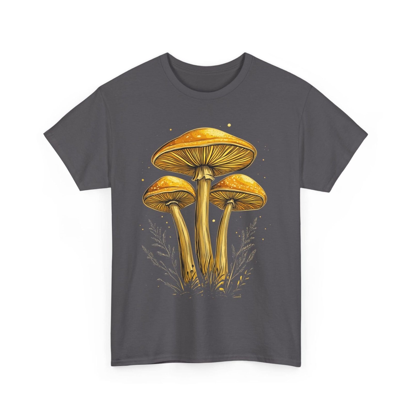 Orange Shroom: T-shirt z grzybami - unisex - Image 5