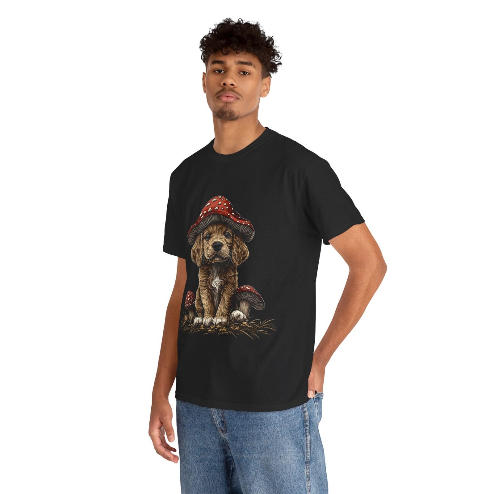 Grzybopsiak: T-shirt muchomor pies – unisex - Image 15