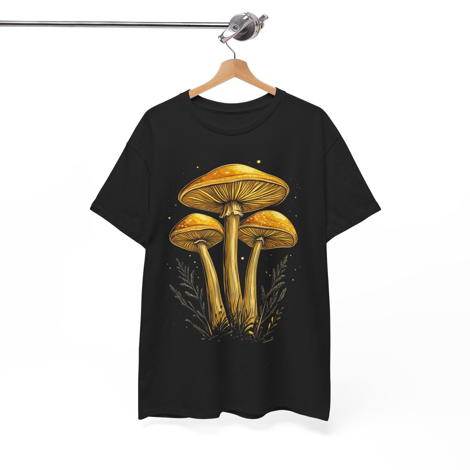 Orange Shroom: T-shirt z grzybami - unisex - Image 10