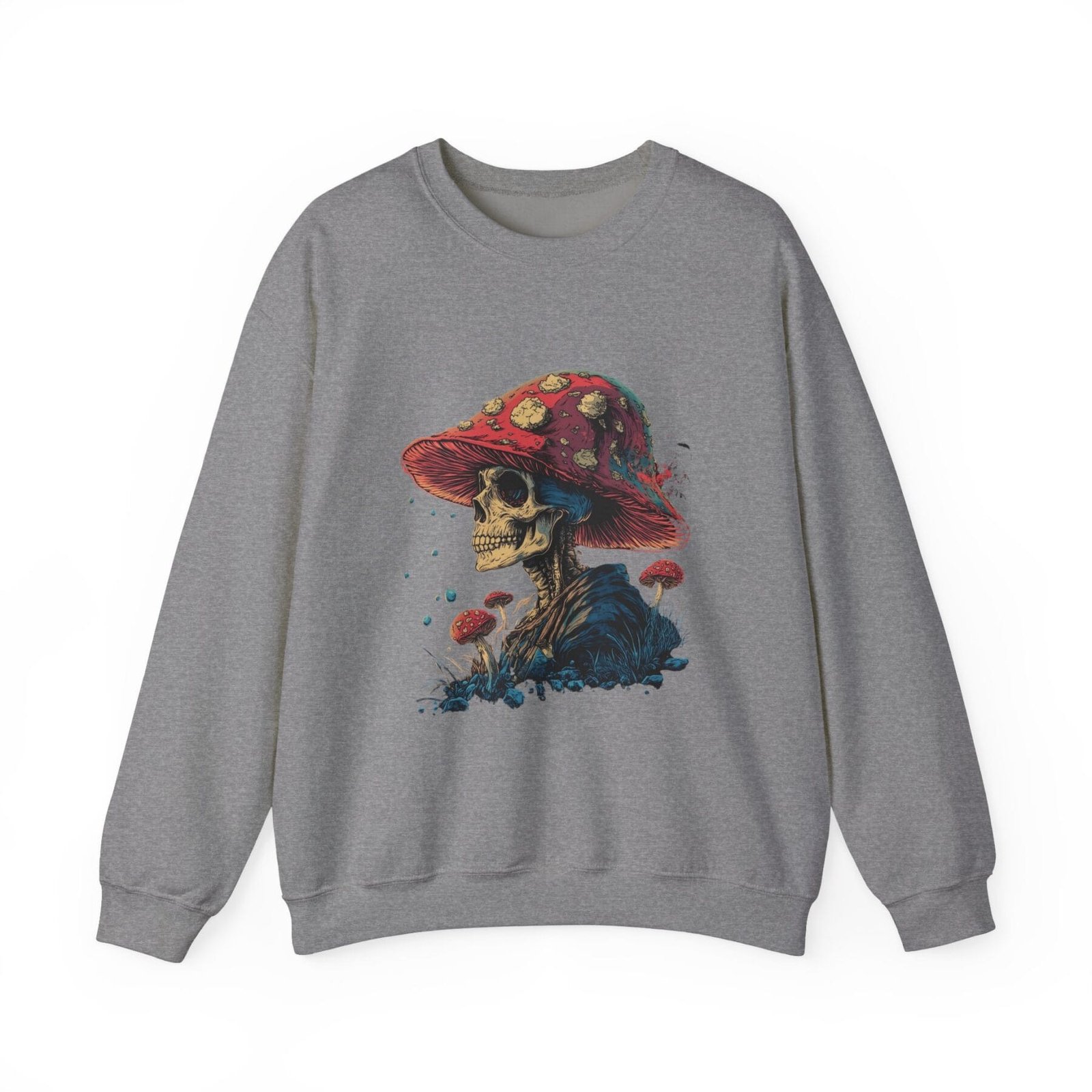 Bluza basic z motywem grzybowym 11 - Image 2
