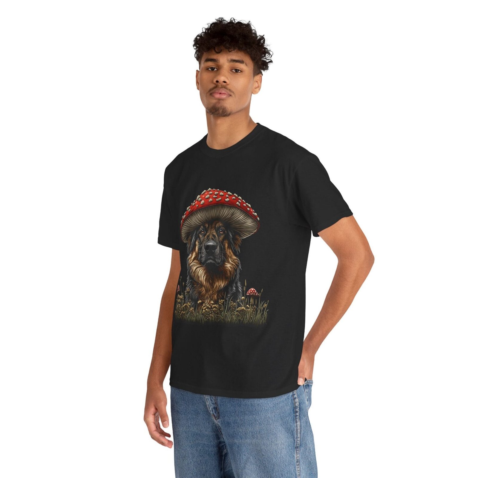 Grzybopsiak: T-shirt muchomor pies 2 – unisex - Image 15
